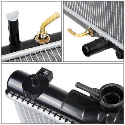 RADIADOR RADIATOR - OEM - 01-07 HIGHLANDER - FITS MODELS WITH 2.4 LITER ENGINES - FITS AUTOMATIC OR MANUAL TRANSMISSION MODELS - DPI 2454