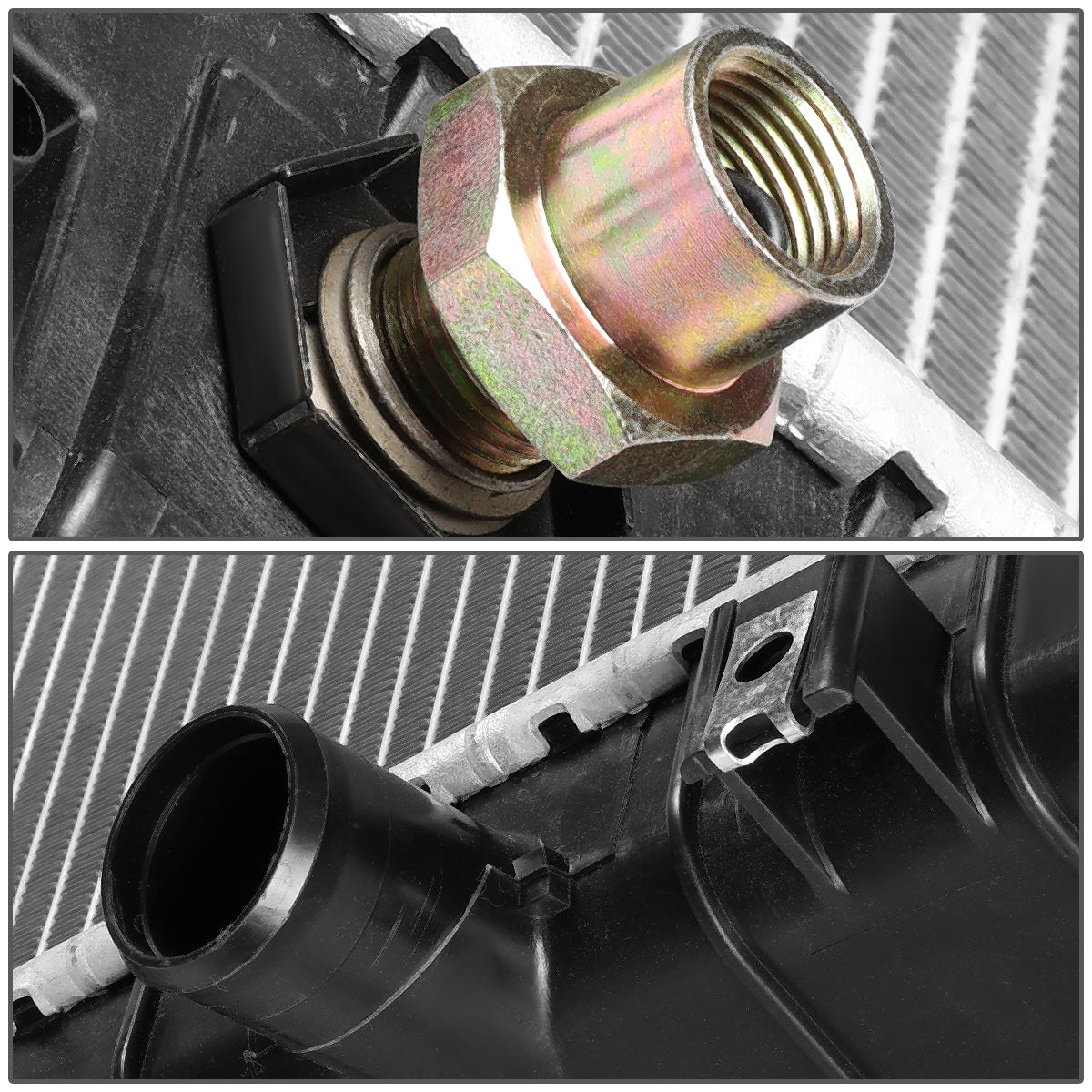 RADIADOR RADIATOR - OEM - 01-12 FORD RANGER 2.3 / 01-10 MAZDA B2300 2.3 - FITS AUTOMATIC & MANUAL TRANSMISSION MODELS - DPI 2470