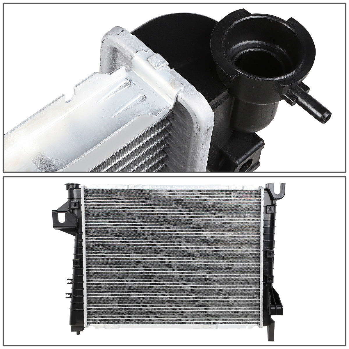 RADIADOR RADIATOR - OEM - 02-08 DODGE RAM 1500, 2500 3.7L, 4.7L, 5.7L, 5.9L / 2003 DODGE RAM 3500 5.7L, 5.9L - DPI-2480