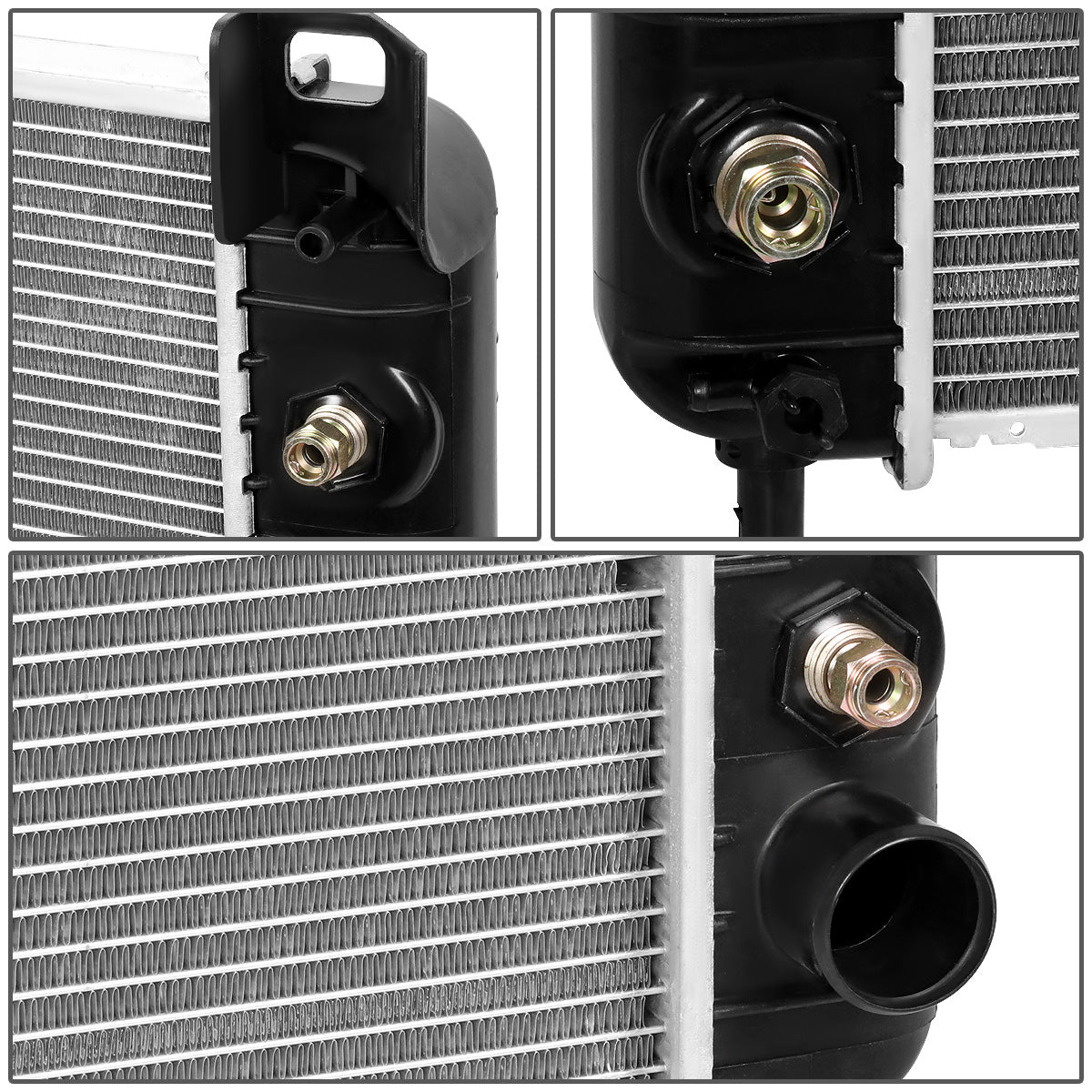 RADIADOR RADIATOR - OEM - 01-02 CHEVROLET SILVERADO 2500 / 01-02 CHEVROLET SILVERADO 3500 / 01-02 CHEVROLET SUBURBAN 2500 / 01-02 GMC SIERRA 2500 / 01-02 GMC SIERRA 3500 2001-2002 - FITS 5-SPEED AUTOMATIC TRANSMISSION MODELS W/ 5/8" QUICK DISCONNECT