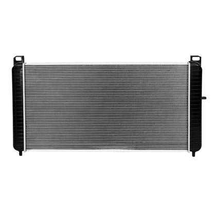RADIADOR RADIATOR - OEM - 01-02 CHEVROLET SILVERADO 2500 / 01-02 CHEVROLET SILVERADO 3500 / 01-02 CHEVROLET SUBURBAN 2500 / 01-02 GMC SIERRA 2500 / 01-02 GMC SIERRA 3500 2001-2002 - FITS 5-SPEED AUTOMATIC TRANSMISSION MODELS W/ 5/8" QUICK DISCONNECT