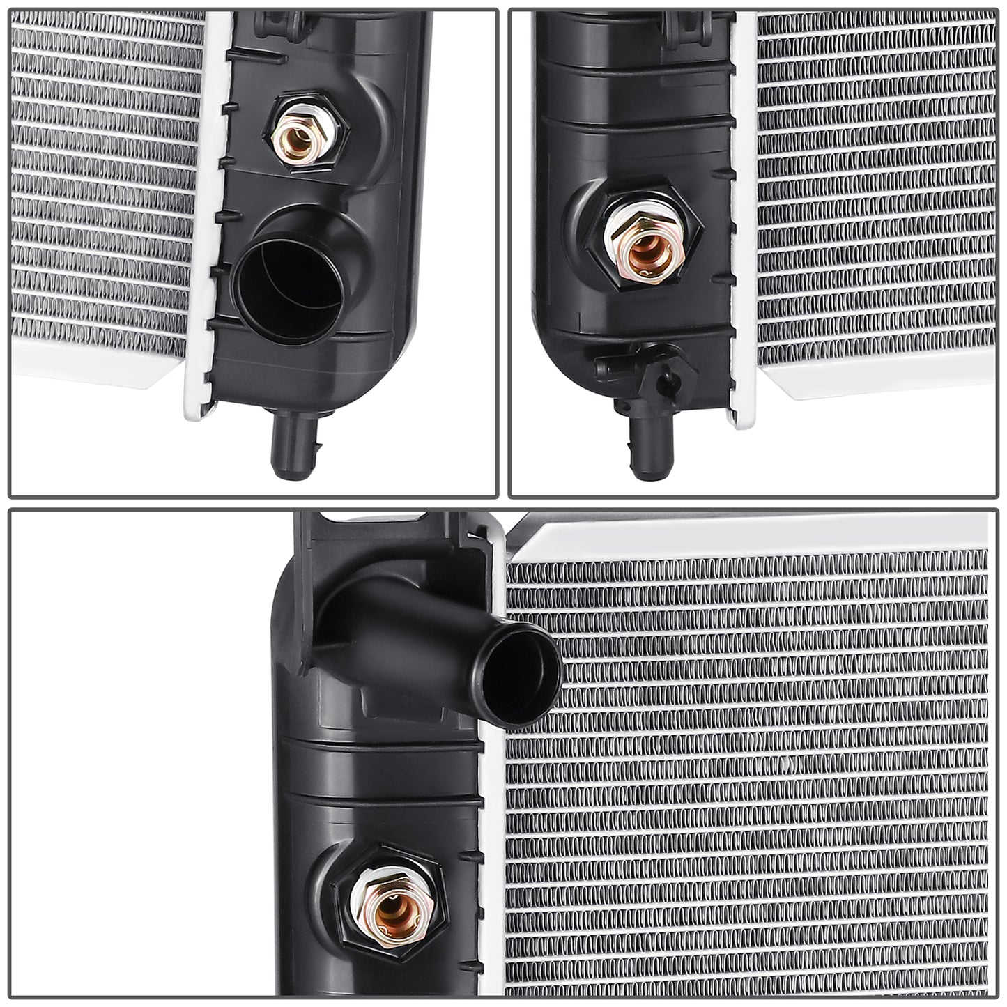 RADIADOR RADIATOR - OEM - 2001-2002 CHEVROLET AVALANCHE 2500/2001-2002 CHEVROLET SILVERADO 3500/2001-2002 CHEVROLET SUBURBAN 2500/2001-2001 GMC SIERRA 2500 HD