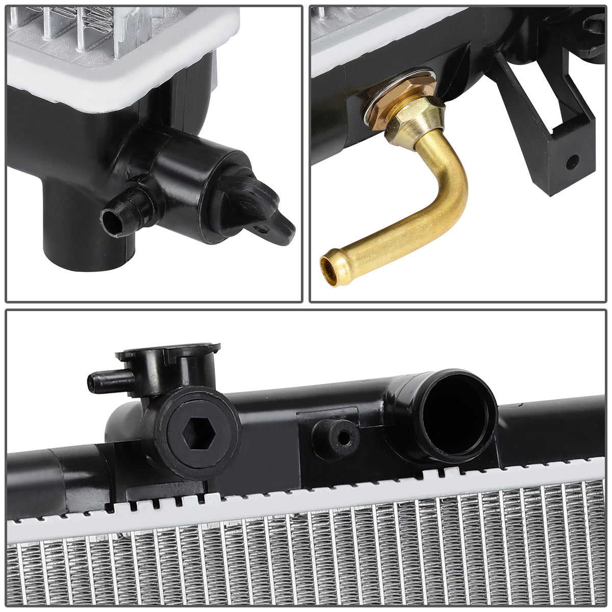 RADIADOR RADIATOR - OEM - 02-07 SUBARU IMPREZA 2.5 / 05-06 SAAB 9-2X 2.5 - FITS AUTOMATIC & MANUAL TRANSMISSION MODELS - DPI-2703