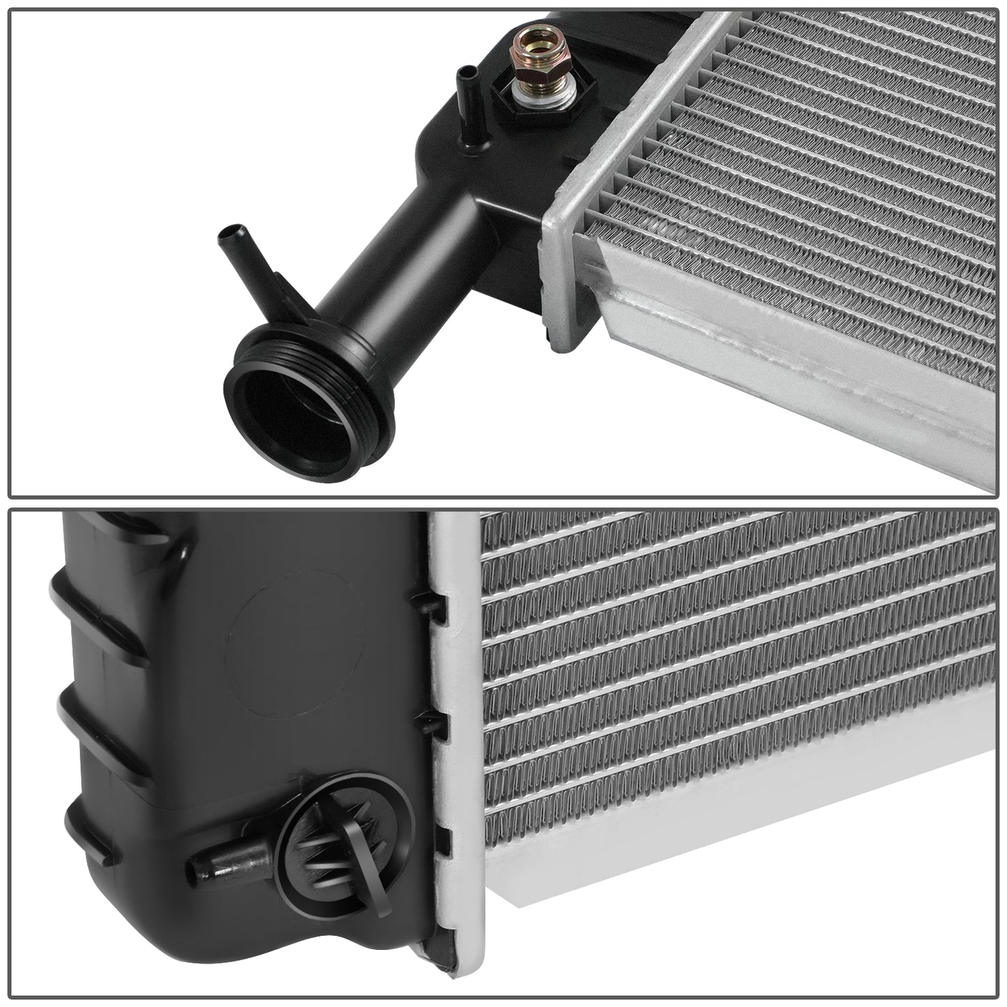 RADIADOR RADIATOR - OEM - CHEVROLET EXPRESS 1500 2003-2005 / CHEVROLET EXPRESS 2500 2003-2005 / GMC SAVANA 1500 2003-2005 / GMC SAVANA 2500 2003-2005 - WITH 4.3L, 5.3L ENGINE - DPI 2712
