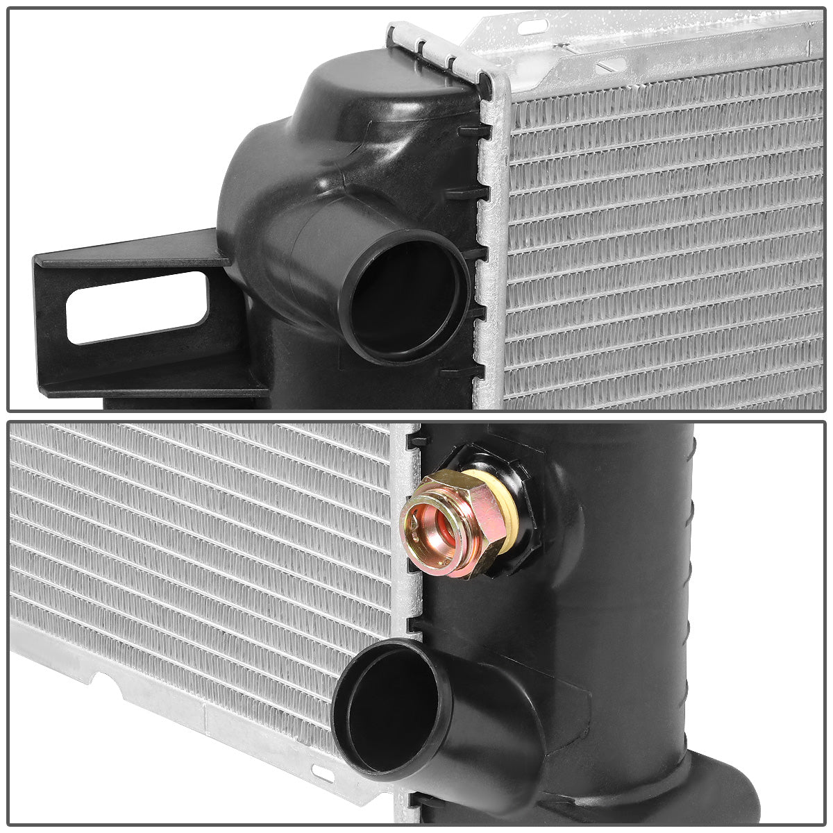 RADIADOR RADIATOR - OEM - 01-05 CHEVROLET SILVERADO 2500 HD / 01-05 CHEVROLET SILVERADO 3500 / 01-05 GMC SIERRA 2500 HD / 01-05 GMC SIERRA 3500 - WITH 6.6L DURAMAX - WITH AUTOMATIC OR MANUAL TRANSMISSION - DPI-2757