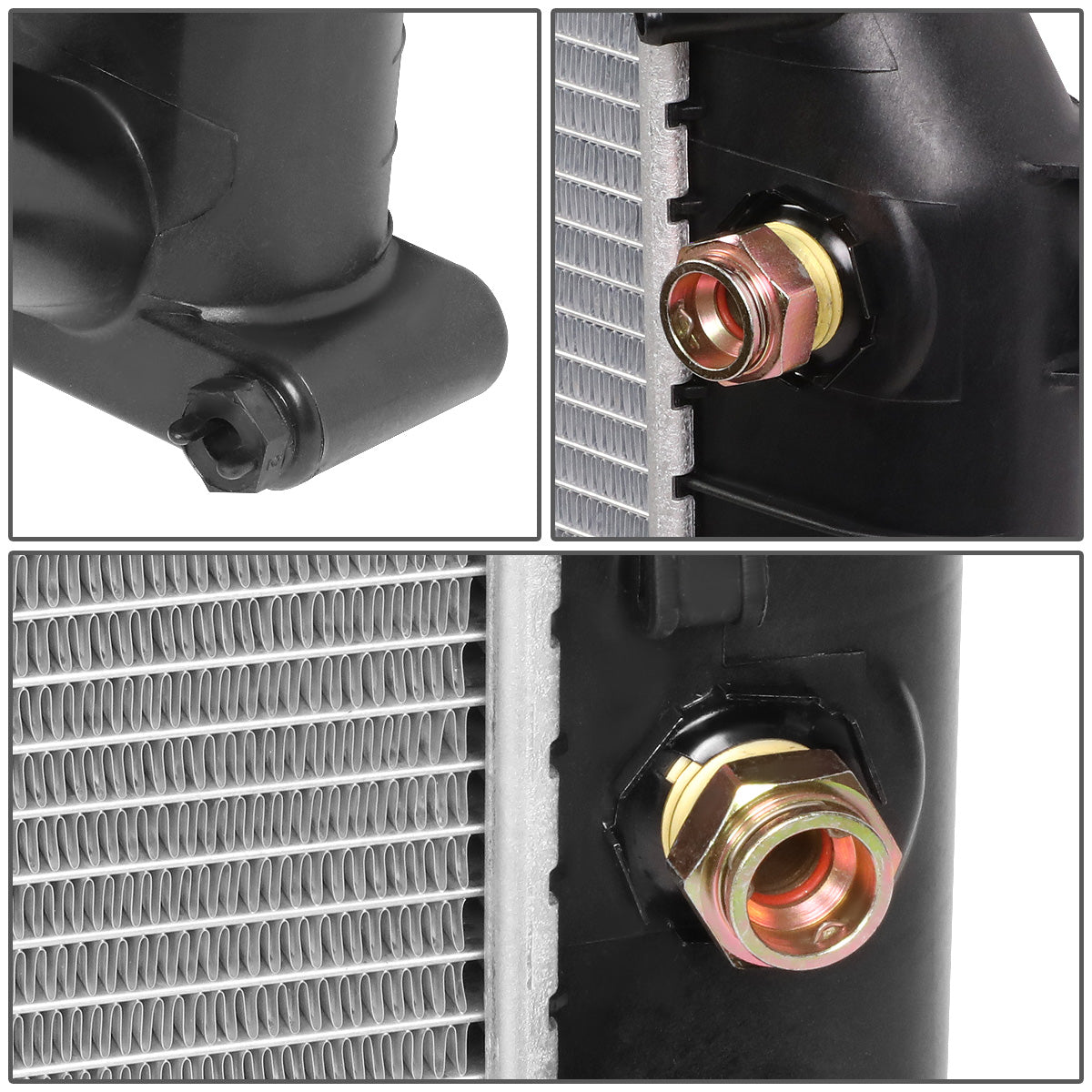 RADIADOR RADIATOR - OEM - 01-05 CHEVROLET SILVERADO 2500 HD / 01-05 CHEVROLET SILVERADO 3500 / 01-05 GMC SIERRA 2500 HD / 01-05 GMC SIERRA 3500 - WITH 6.6L DURAMAX - WITH AUTOMATIC OR MANUAL TRANSMISSION - DPI-2757