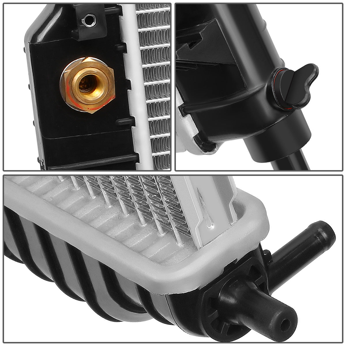 RADIADOR RADIATOR - OEM - 04-08 CHEVROLET AVEO / 06-08 CHEVROLET AVEO5 / 07-08 PONTIAC G3 / 05-08 PONTIAC WAVE / 05-07 PONTIAC WAVE5 / 07-08 SUZUKI SWIFT / 04-08 SUZUKI SWIFT+ - 1.5 1.6 - FITS AUTOMATIC TRANSMISSION MODELS - DPI-2774