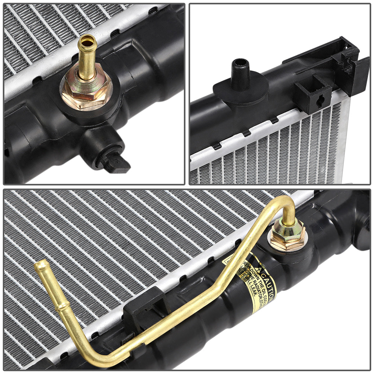 RADIADOR RADIATOR - OEM - 04-09 KIA SPECTRA 2.0L / 05-09 KIA SPECTRA5 2.0L - DPI-2784