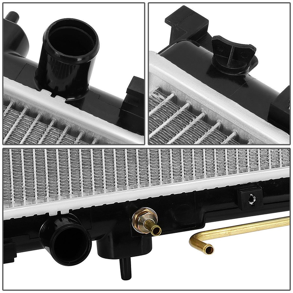 RADIADOR RADIATOR - OEM - 06-12 MITSUBISHI ECLIPSE 2.4 3.8 - FITS AUTOMATIC TRANSMISSION MODELS - DPI-2842
