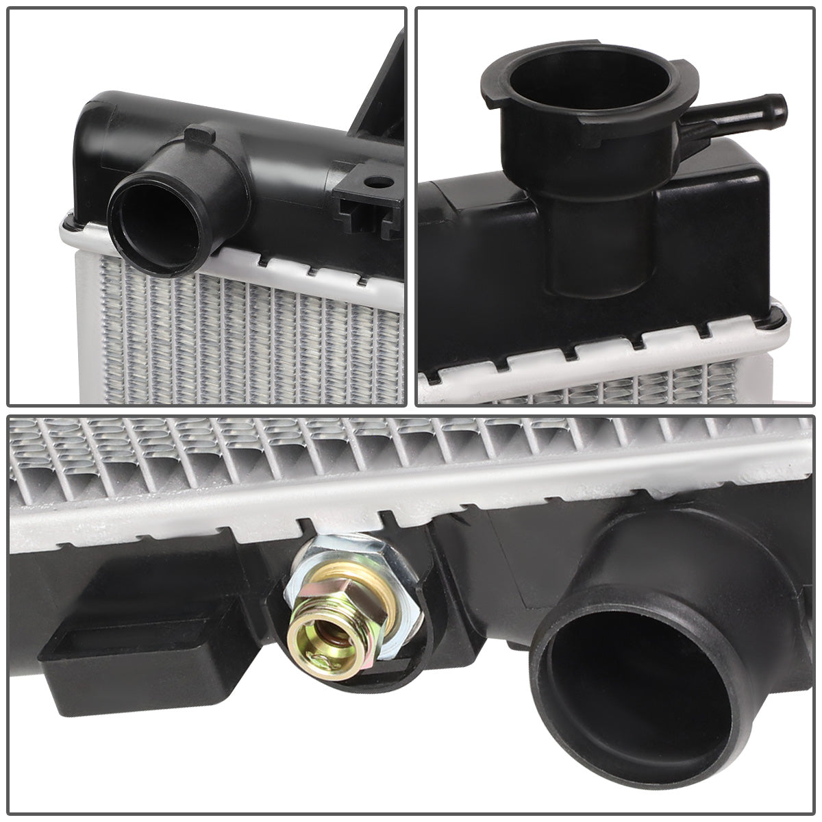 RADIADOR RADIATOR - OEM - 05-10 DODGE DAKOTA / 06-09 MITSUBISHI RAIDER / 2011 RAM DAKOTA - FITS 3.7L V6, 4.7L V8WITH AUTOMATIC OR MANUAL TRANSMISSION - DPI 2847
