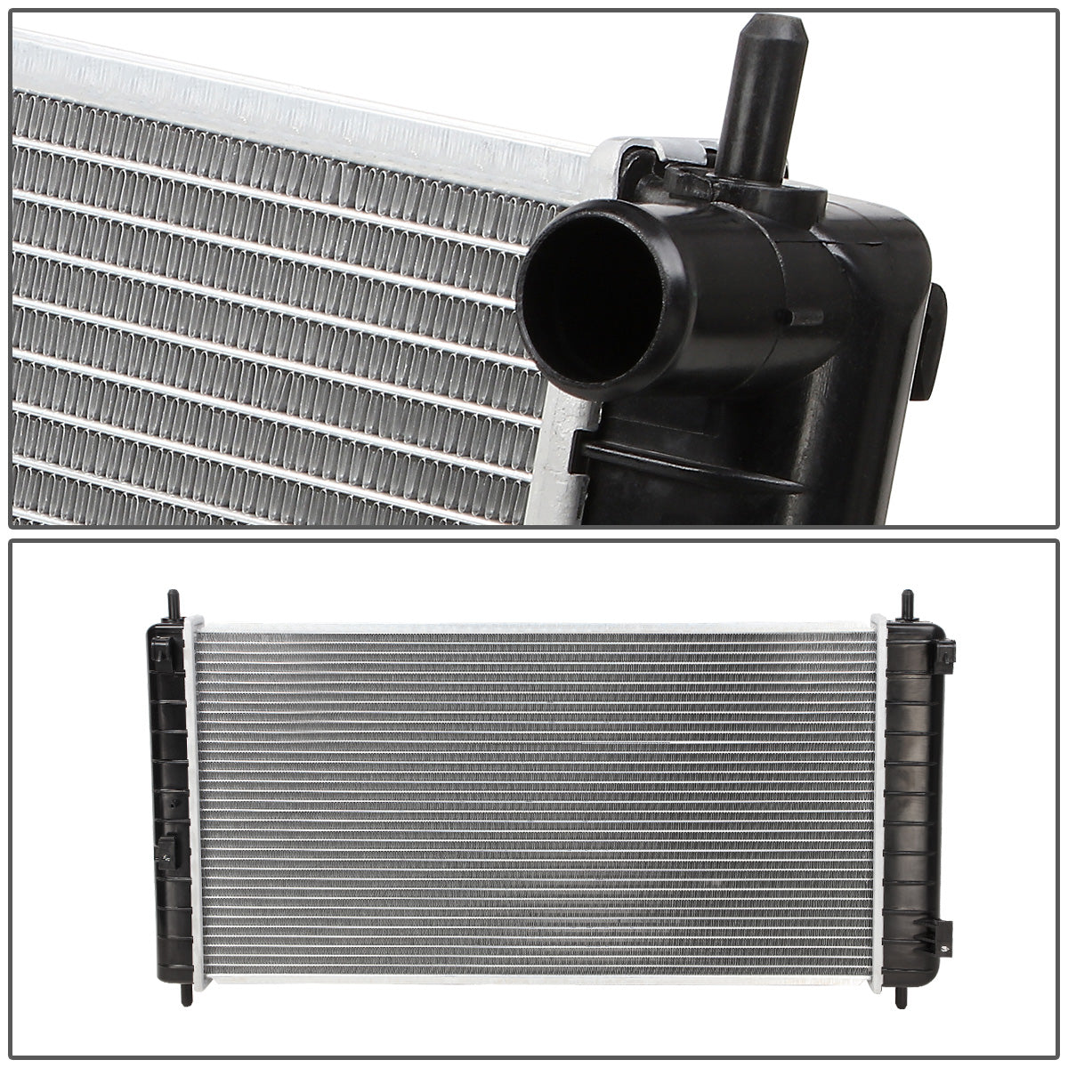RADIADOR RADIATOR - OEM - 06-10 PONTIAC G5 2.4L, 3.6L / 07-09 SATURN AURA 2.4L, 3.6L / 08-12 CHEVY MALIBU 2.4L, 3.5L, 3.6L - DPI-2864