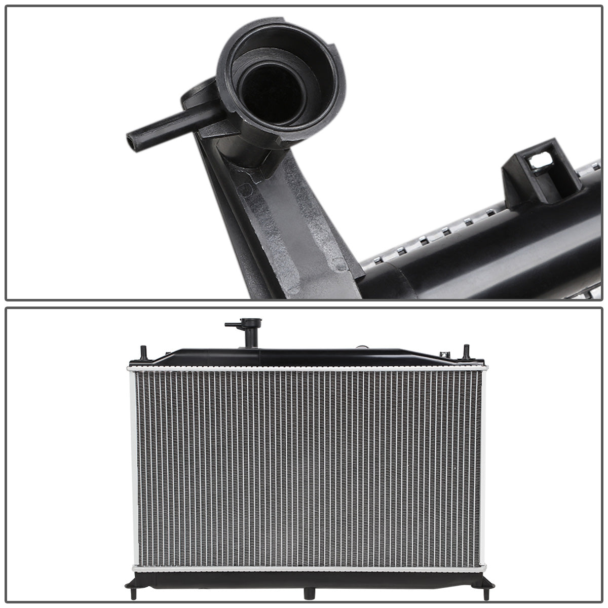 RADIADOR RADIATOR - OEM - 06-12 DODGE ATTITUDE 1.4L, 1.6L AT - DPI-2896