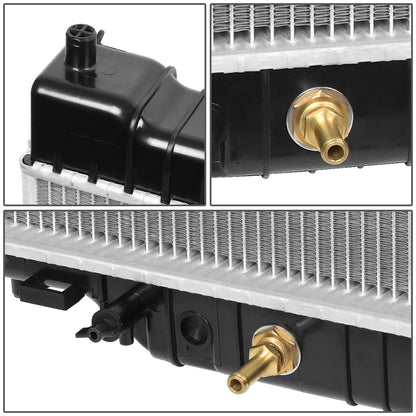 RADIADOR RADIATOR - OEM - 04-14 FORD E-150 / 04-14 FORD E-250 / 04-18 FORD E-350 / 04-18 FORD E-450 / 04-14 FORD ECONOLINE - FITS 5.4L MODELS WITH 1/2 IN. TRANSMISSION OIL COOLER CONNECTIONS - FITS AUTOMATIC TRANSMISSION MODELS - DPI-2977