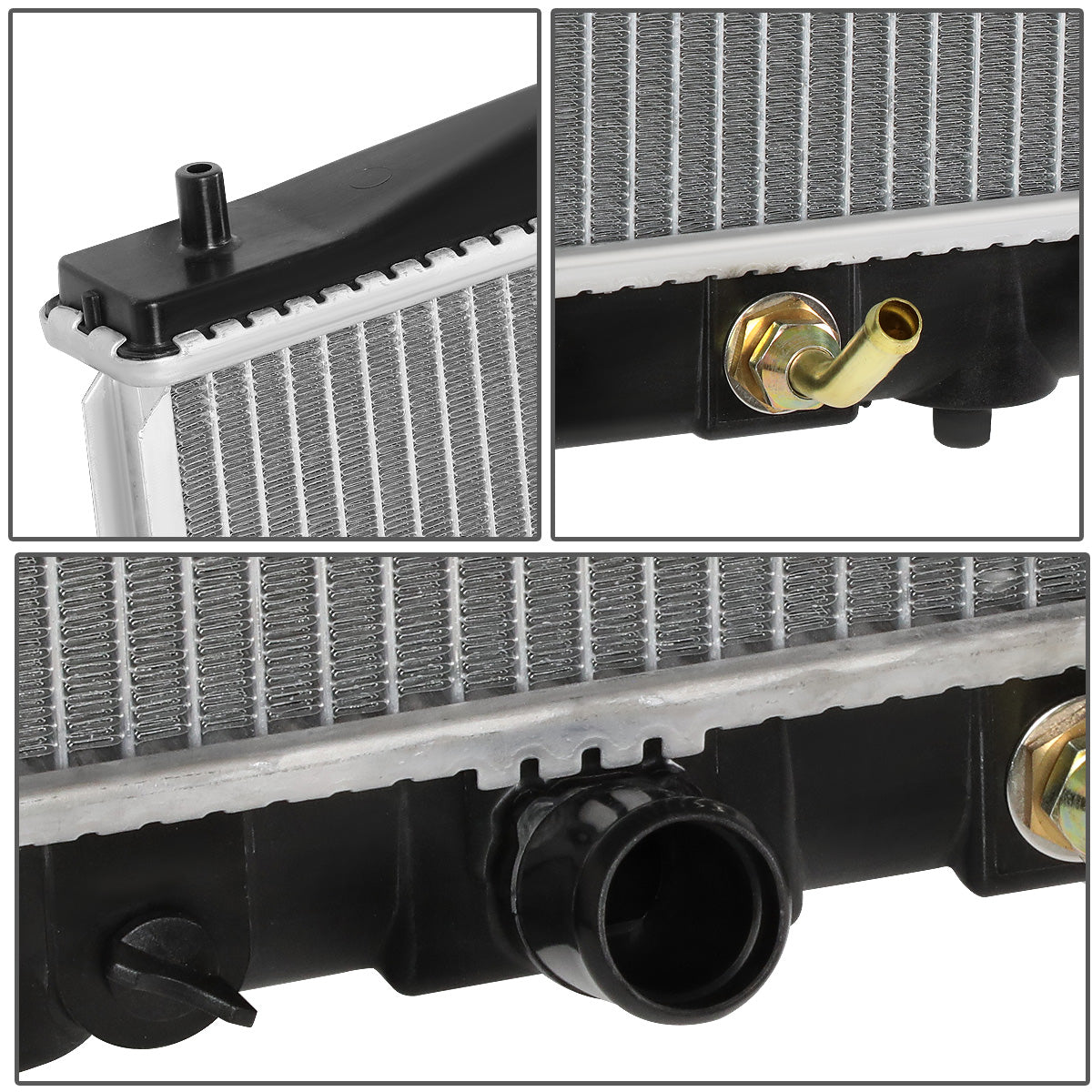 RADIADOR RADIATOR - OEM - 13-18 ACURA RDX 3.5 / 08-12 HONDA ACCORD 3.5 / 10-11 HONDA ACCORD CROSSTOUR 3.5 / 12-14 HONDA CROSSTOUR 3.5 - FITS AUTOMATIC TRANSMISSION MODELS - DPI 2989