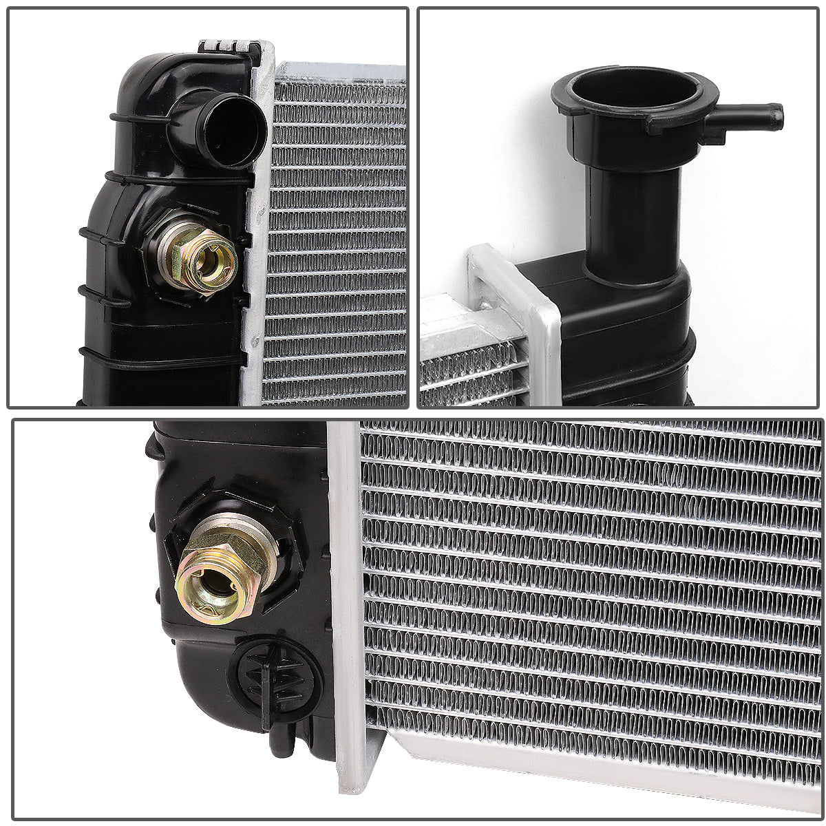 RADIADOR RADIATOR - OEM - 85-94 GMC SAFARI 4.3 V6 / 85-94 CHEVY ASTRO 4.3 V6 - FITS AUTOMATIC TRANSMISSION MODELS WITH OIL COOLERS - DPI 312