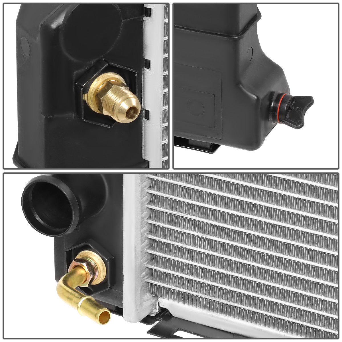 RADIADOR RADIATOR - OEM - 84-90 JEEP CHEROKEE / 87-90 JEEP COMANCHE / 87-90 JEEP WAGONEER - 4.0 WITH AUTOMATIC OR MANUAL TRANSMISSION - DPI 78
