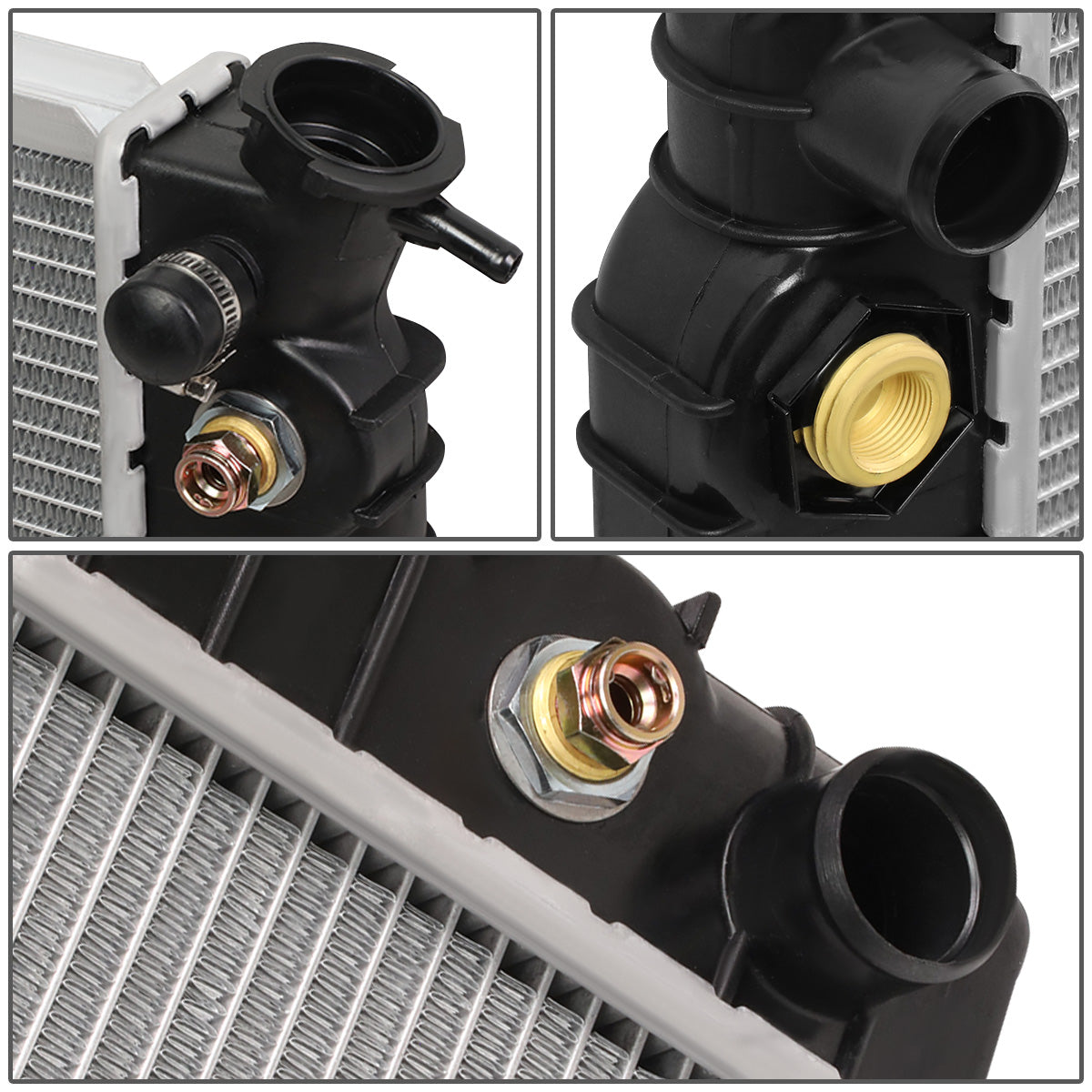 RADIADOR RADIATOR - OEM - 92-95 BUICK LESABRE / 91-96 BUICK PARK AVENUE / 87-92 CADILLAC ALLANTE / 85-95 CADILLAC DEVILLE / 86-93 CADILLAC ELDORADO / 85-90 CADILLAC FLEETWOOD / 86-90 CADILLAC SEVILLE / 92-93 OLDSMOBILE 88 / 1993 OLDSMOBILE 98 - WITH