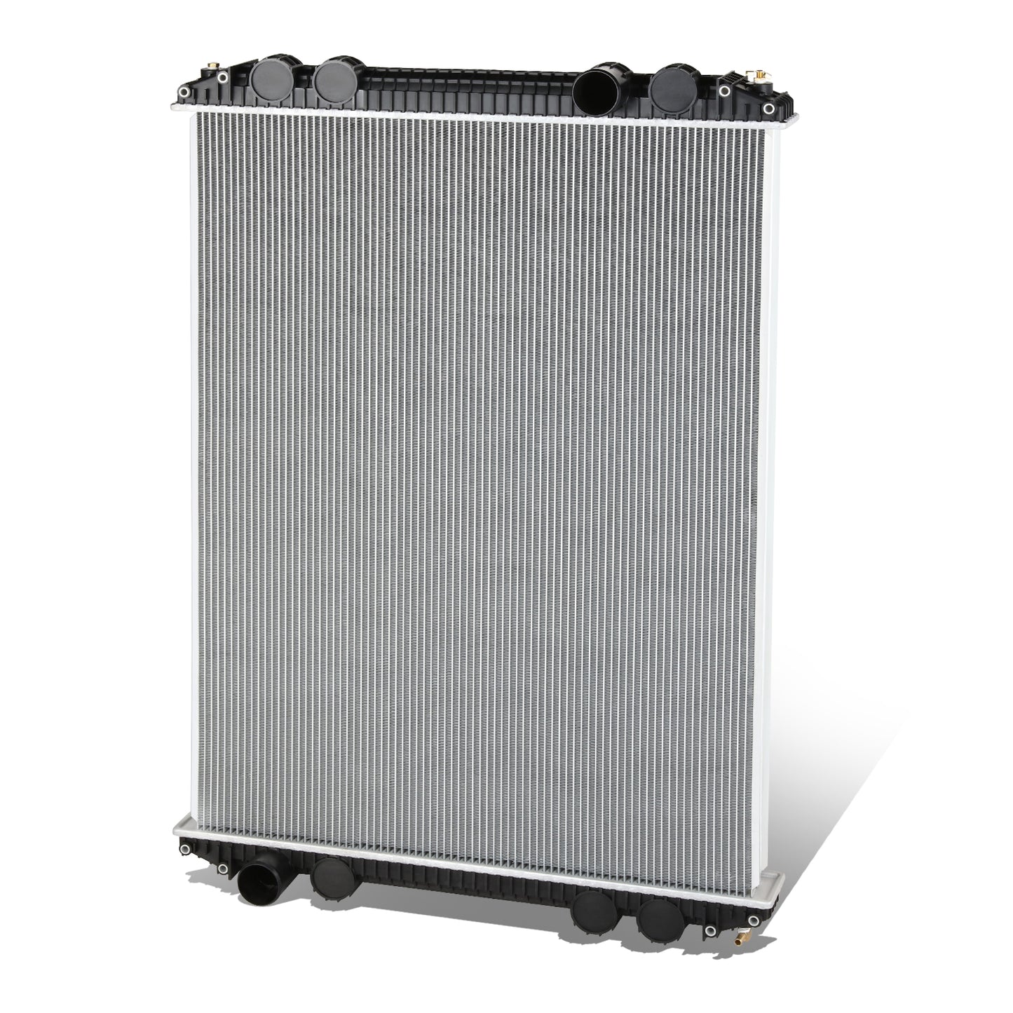 RADIADOR RADIATOR - OEM - FREIGHTLINER CORONADO 2001-2004 / FREIGHTLINER COLUMBIA 2000-2007 / FREIGHTLINER CENTURY CLASS 2000-2004 - FITS MODELS WITH DIAGONAL RADIATOR INLET / OUTLET WITH ONLY ONE SIDE CLOSE TO MOUNTING BRACKET
