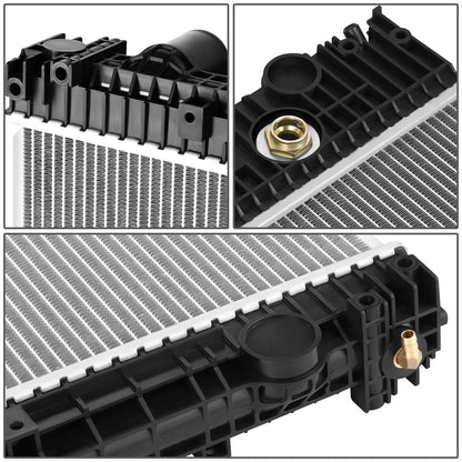 RADIADOR RADIATOR - OEM - FREIGHTLINER BUSINESS CLASS M2 2006-2012 / FREIGHTLINER M2 106 2006-2015 / STERLING TRUCK ACTERRA 2008-2010 - WITH PASSENGER SIDE OUTLET