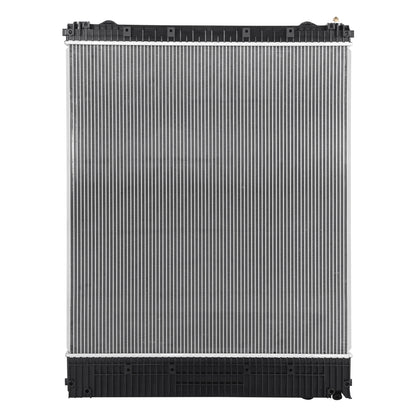 RADIADOR RADIATOR - OEM - FREIGHTLINER BUSINESS CLASS M2 2008-2012 / FREIGHTLINER M2 112 2009-2013 / FREIGHTLINER M2 106 2008-2013 / STERLING TRUCK ACTERRA 2008-2010 - WITH DRIVER SIDE OUTLET