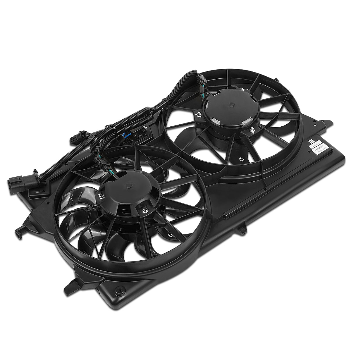 ABANICOS OE STYLE - 00-02 FORD FOCUS - WITH A/C - DUAL FAN PLUGS - DOHC/SOHC