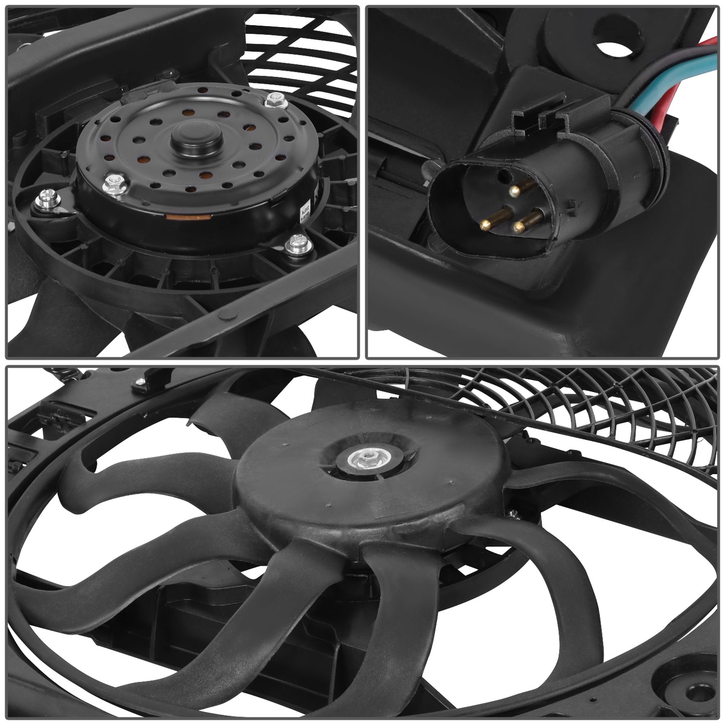 ABANICOS OE STYLE -BW 7 TYPE E38 '95-'98 '99-'01 CON.COOLING FAN ASS'Y '95 (8CYL) (EU=USA)