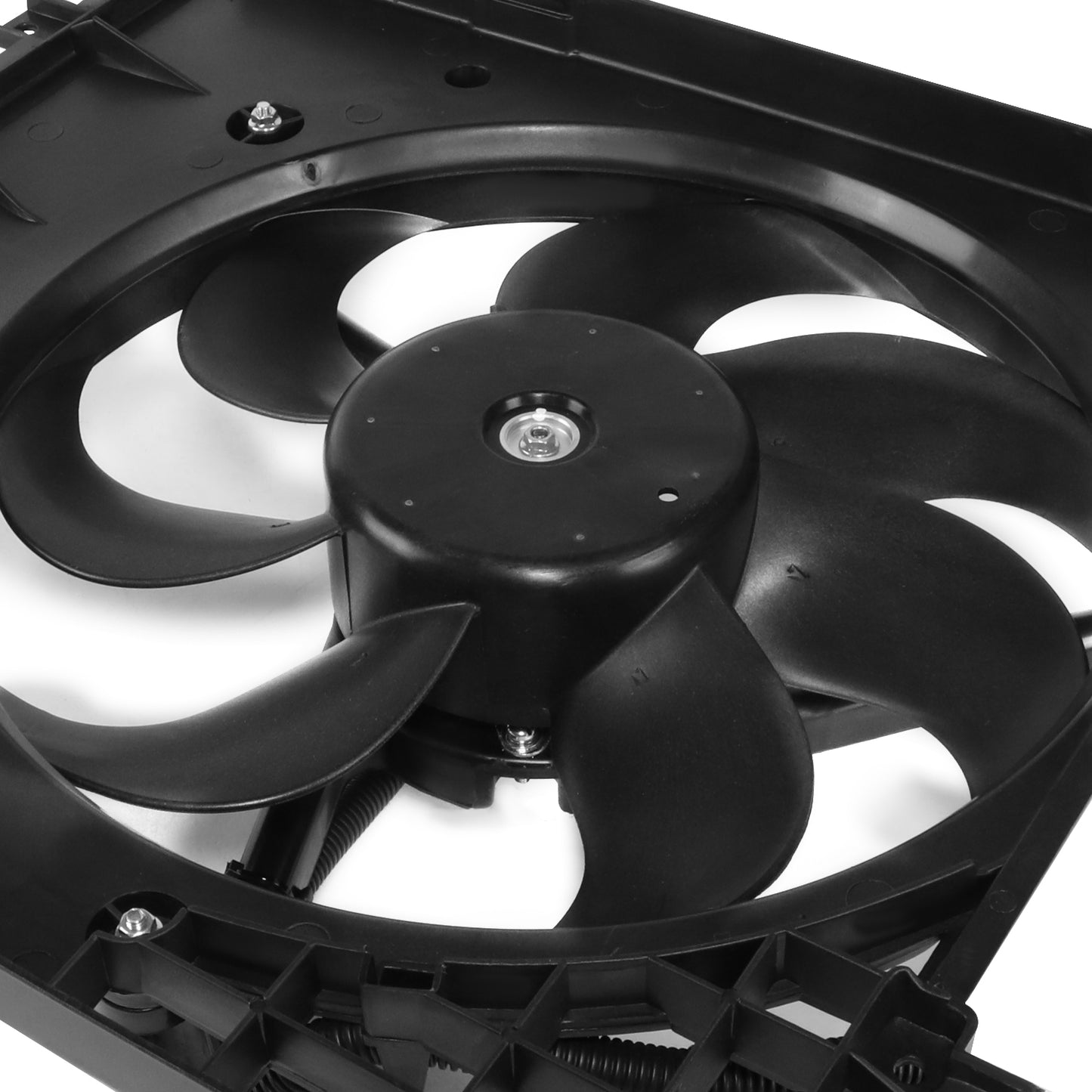 ABANICOS OE STYLE -AUDI TT 2000-2006 / VOLKSWAGEN GOLF 1999-2005 / VOLKSWAGEN JETTA 1999-2005 - LEFT, DRIVER SIDE WITHOUT SHROUD / 1.8T, 1.9TDI 2.0L, 2.8L