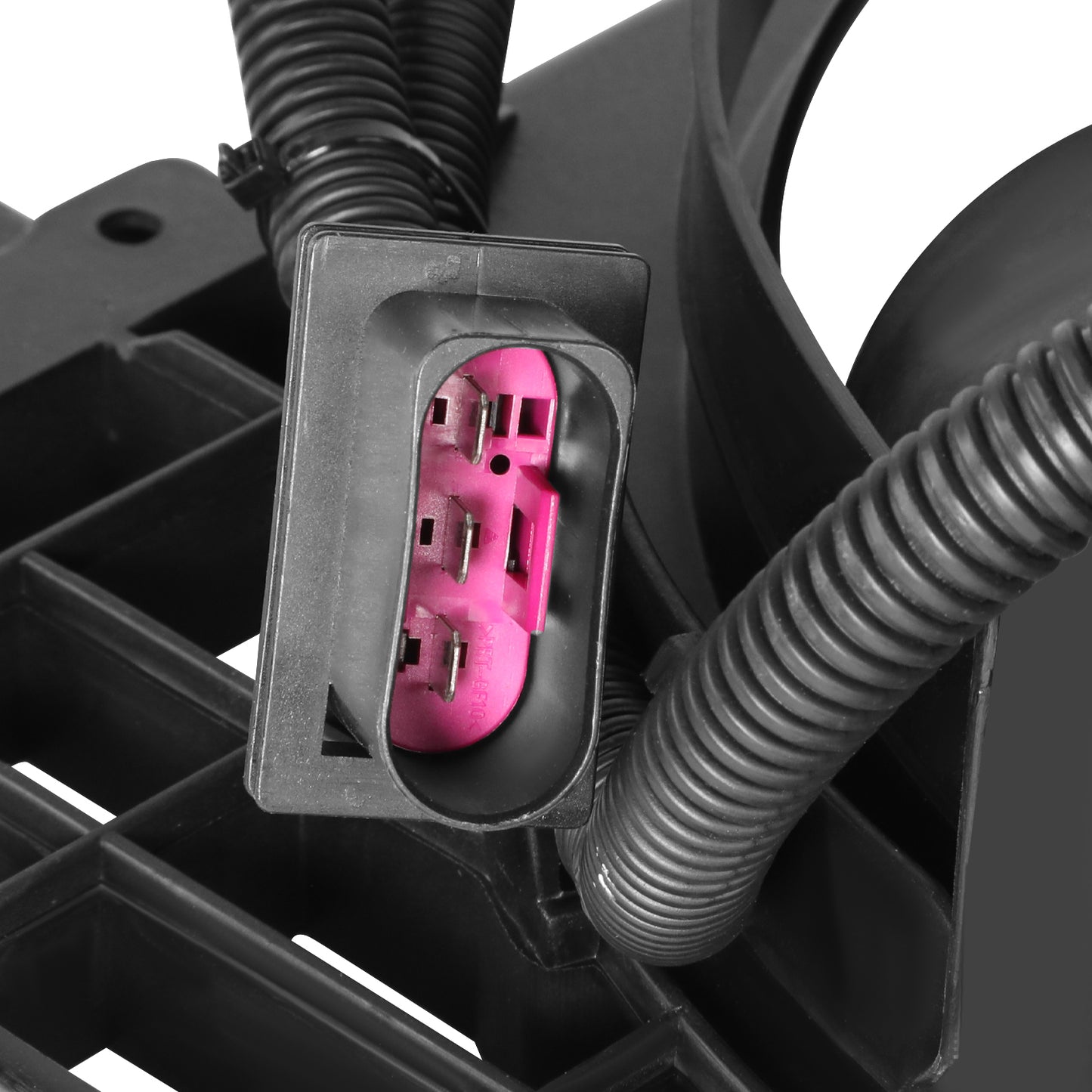 ABANICOS OE STYLE -AUDI TT 2000-2006 / VOLKSWAGEN GOLF 1999-2005 / VOLKSWAGEN JETTA 1999-2005 - LEFT, DRIVER SIDE WITHOUT SHROUD / 1.8T, 1.9TDI 2.0L, 2.8L