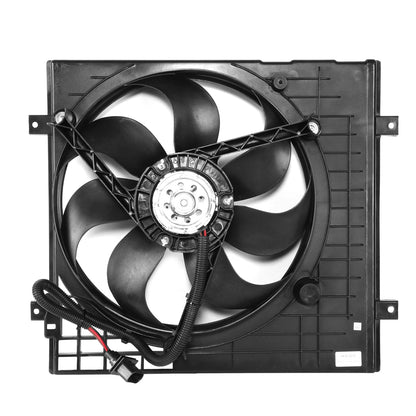 ABANICOS OE STYLE -AUDI TT 2000-2006 / VOLKSWAGEN GOLF 1999-2005 / VOLKSWAGEN JETTA 1999-2005 - LEFT, DRIVER SIDE WITHOUT SHROUD / 1.8T, 1.9TDI 2.0L, 2.8L