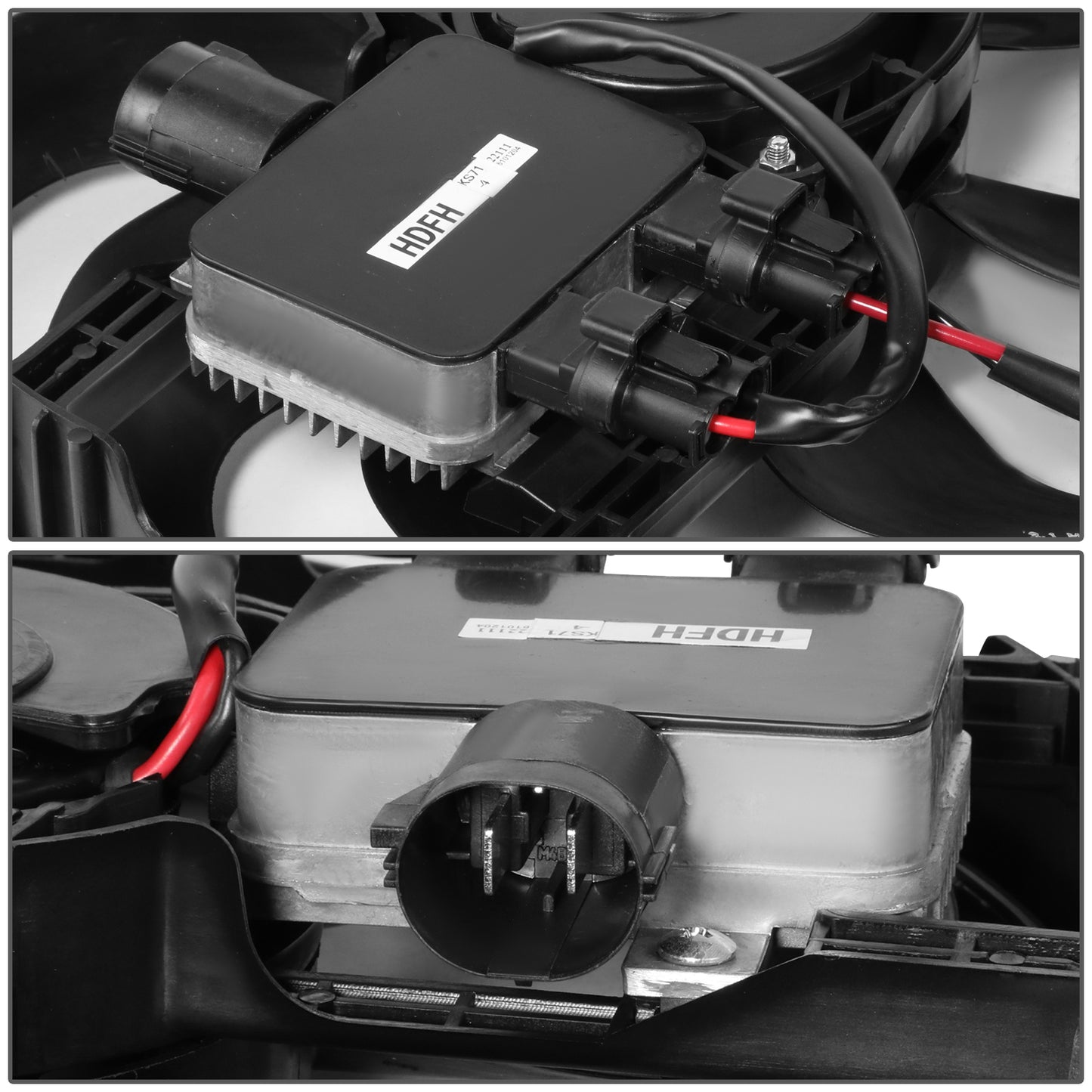 ABANICOS OE STYLE -VOLVO S80 2008-2015 / VOLVO V70 2008-2010 / VOLVO XC60 2010-2016 / VOLVO XC70 2008-2015 / 3.0L, 3.2L WITH DUAL FANS. FROM CH 65723