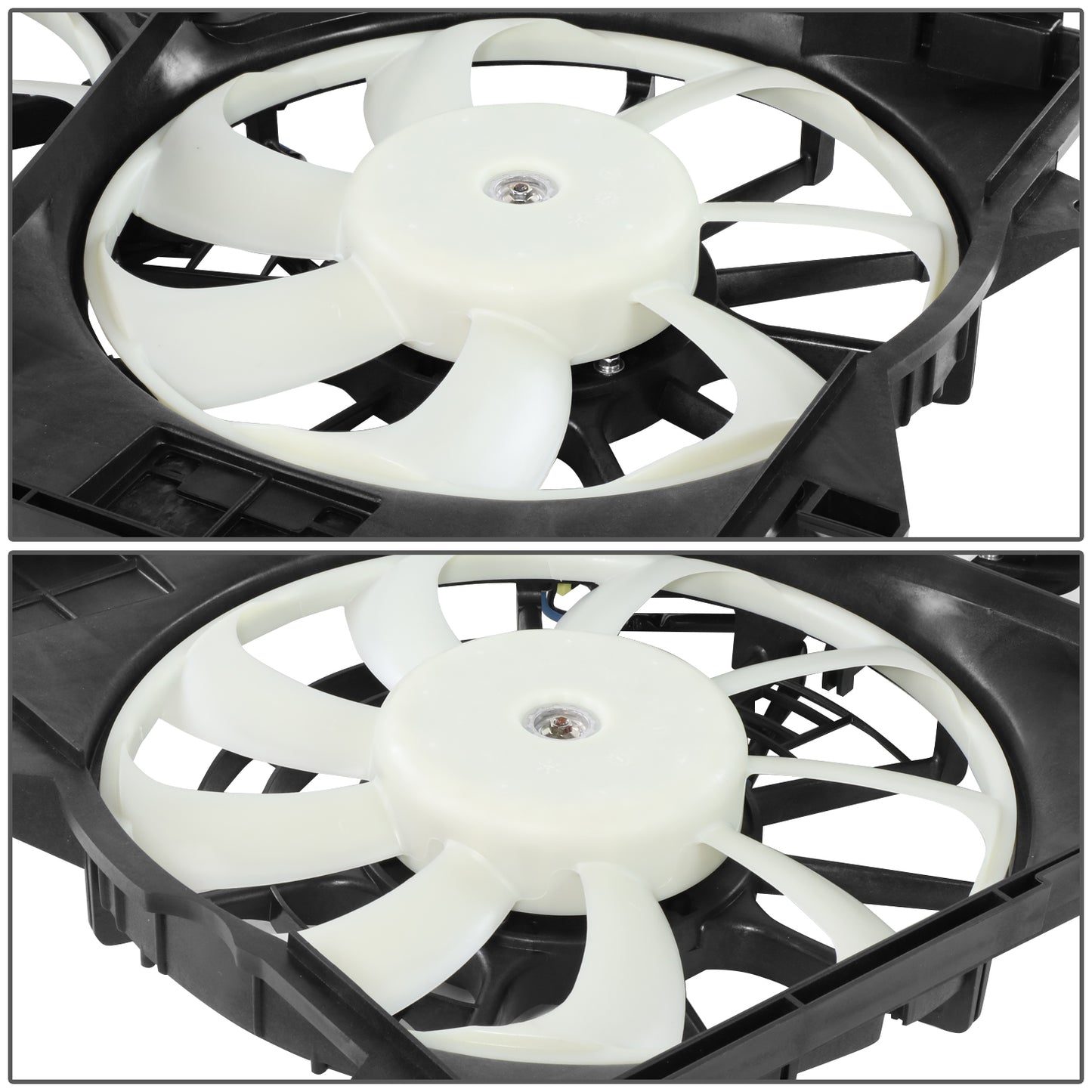 ABANICOS OE STYLE -JEEP CHEROKEE 2014-2022 / HEAVY DUTY COOLING - W/ DUAL FANS