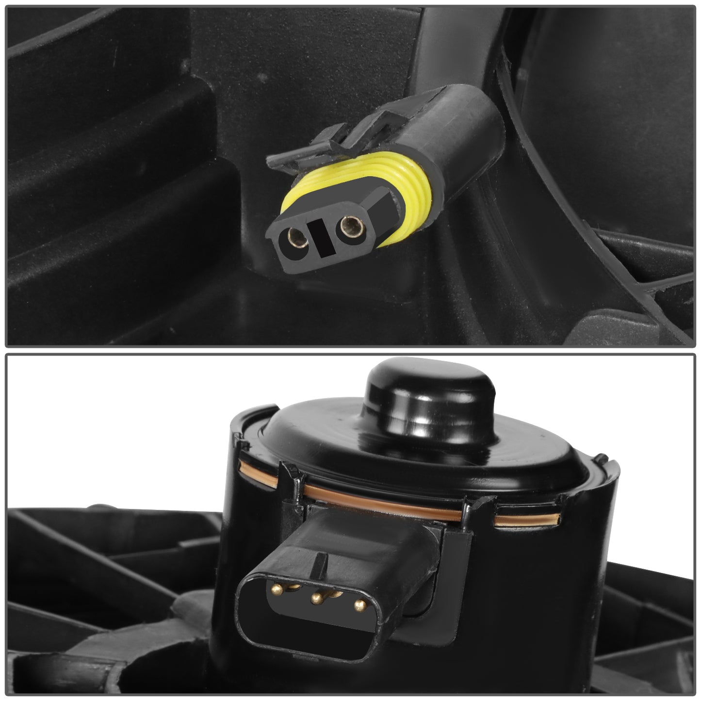 ABANICOS OE STYLE -CHRYSLER CIRRUS 1995-2000 / DODGE STRATUS 1995-2000 2.5L MODELS - W/4592084-5/4761509/4798895/4761507 - W/ MODULE STAMPED 4662156