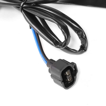 ABANICOS OE STYLE -CHRYSLER SEBRING 2001 / DODGE STRATUS 2001 / MITSUBISHI ECLIPSE 2000-2001 - FITS STRATUS SEBRING COUPE MODELS WITH 2.7L, 3.0L TO 6/1/01 PRODUCTION DATE - FITS ECLIPSE 2.4L, 3.0L COUPE