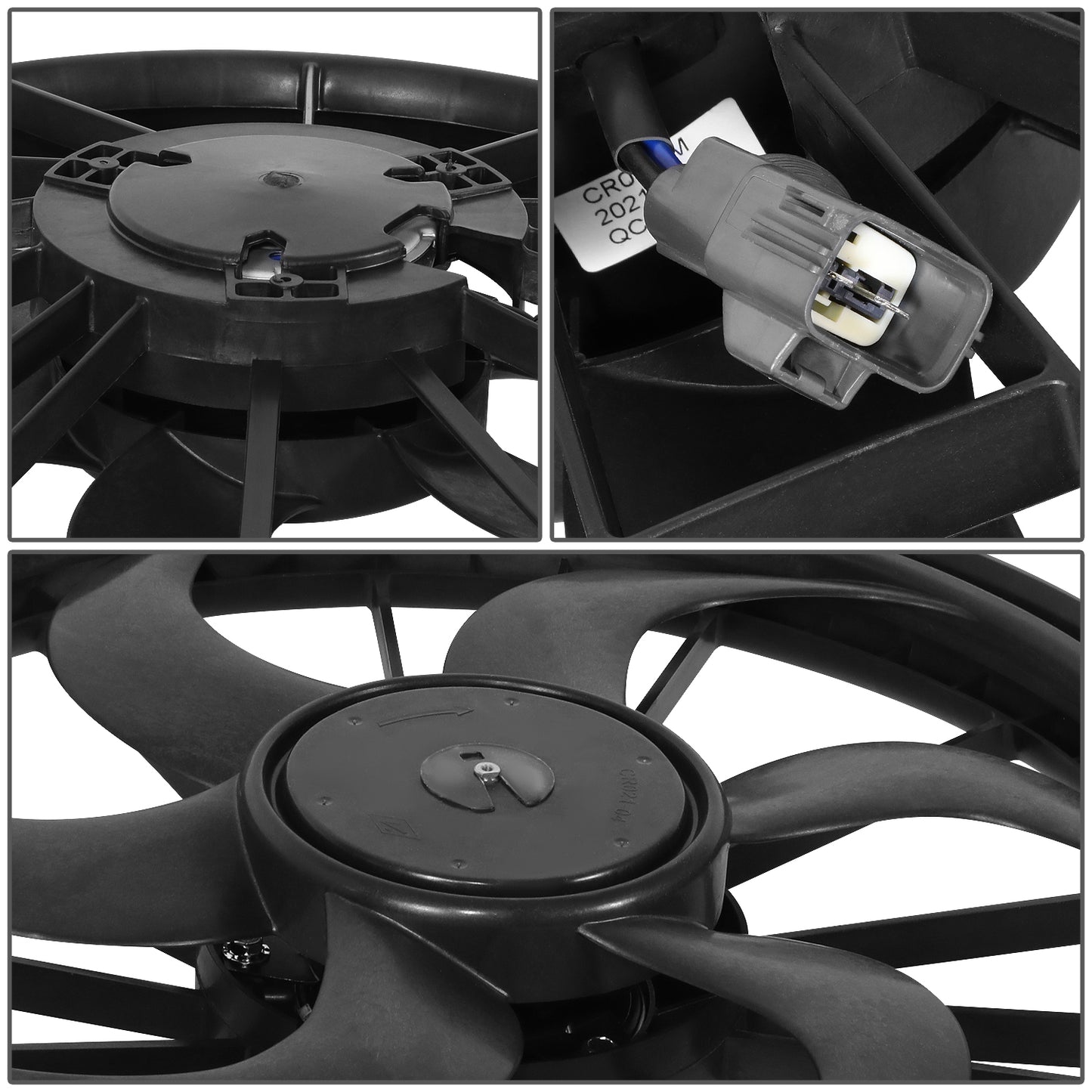 ABANICOS OE STYLE -DG JURNY 09-20 RAD.COOLING FAN ASS'T (2.43.5)