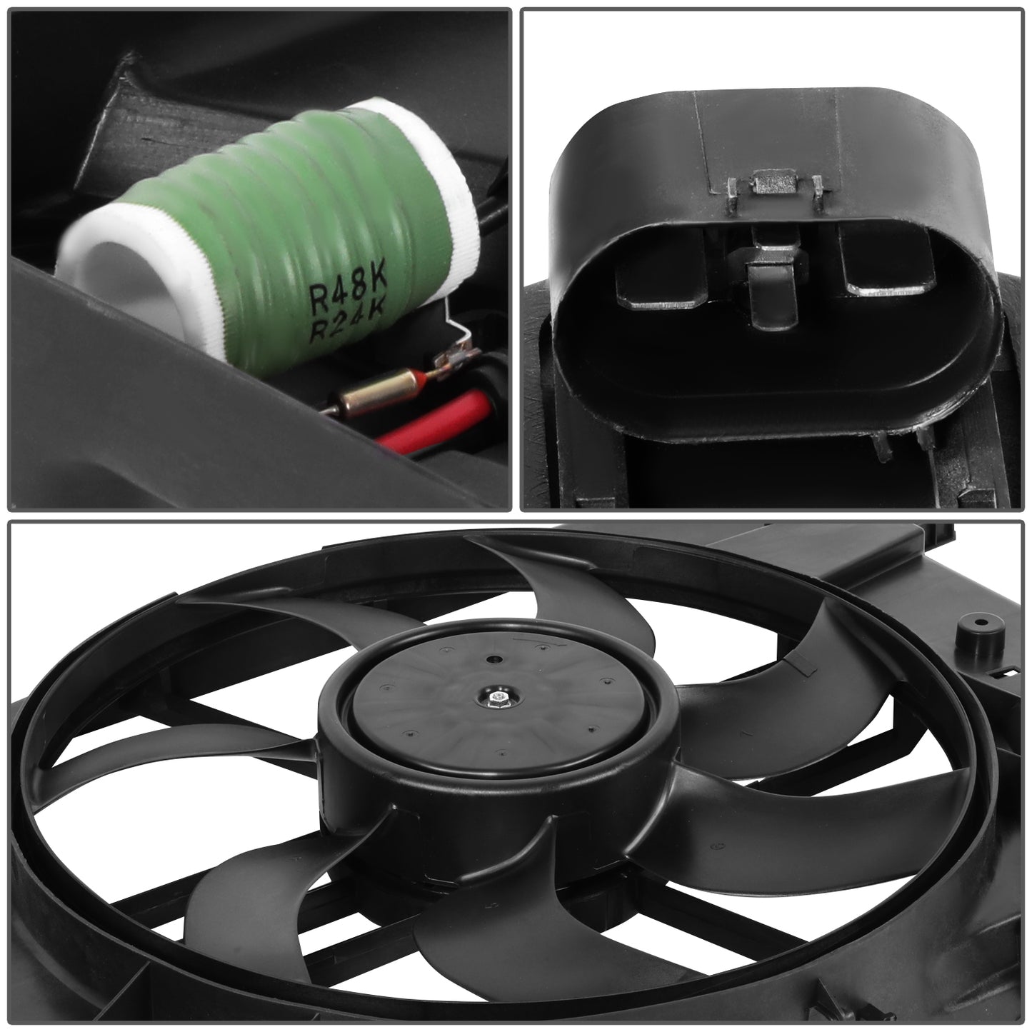 ABANICOS OE STYLE -BK VRANO '12-'16 RAD.COOLING FAN ASS'Y (SINGLE)(2.4) (SAME=CRUZE)