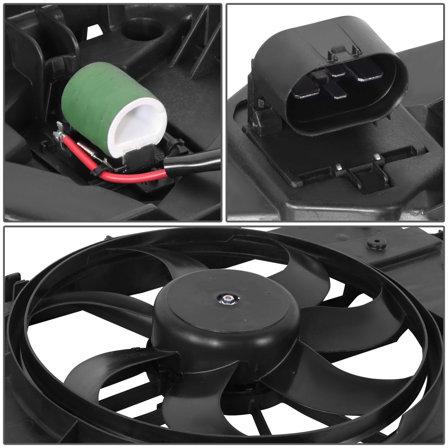 ABANICOS OE STYLE -CV CRZE '11-'15 RAD.COOLING FAN ASS'Y 14-15 (SINGLE) (1.4)