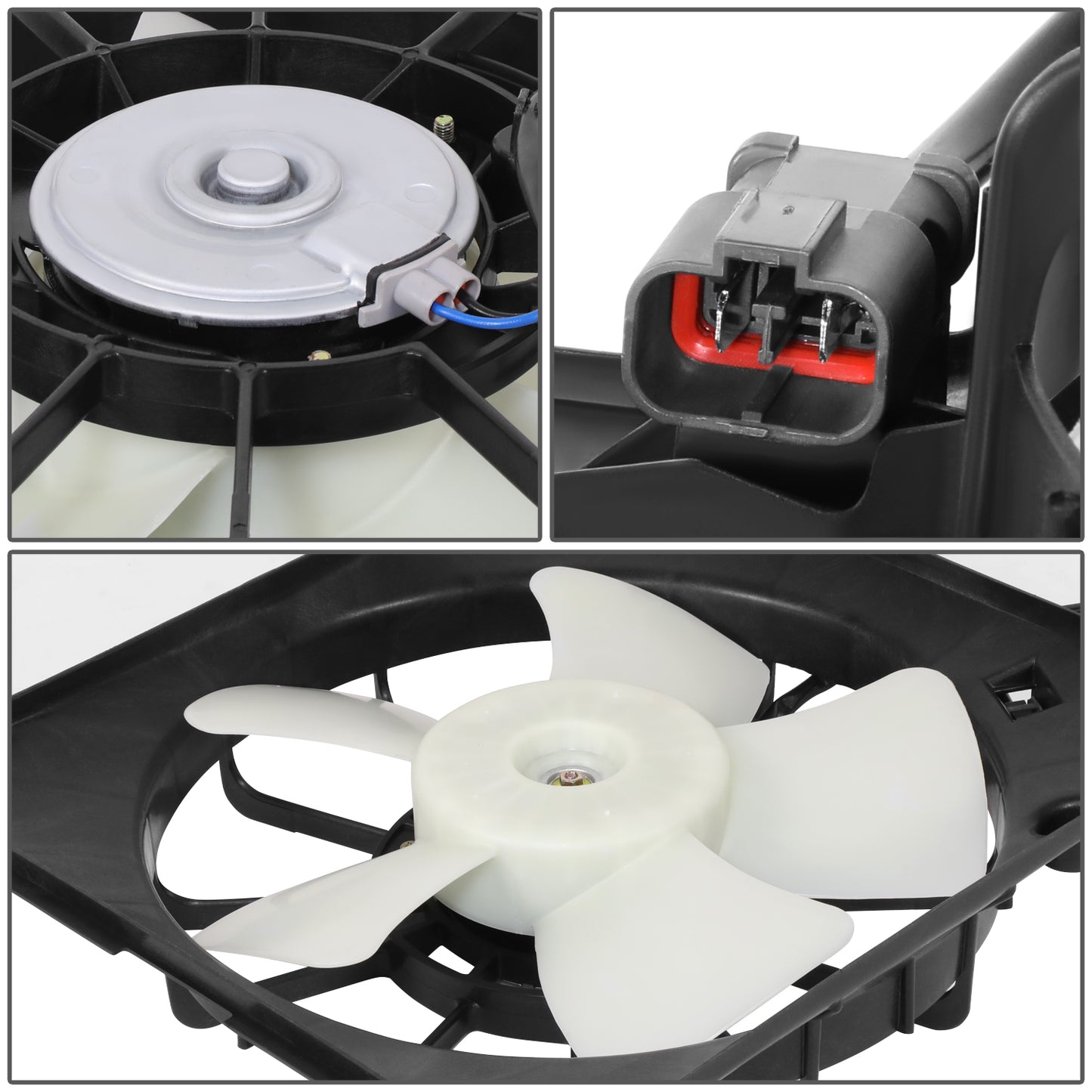 ABANICOS OE STYLE -HD CVIC '06-'11 (CPSDN) RAD.COOLING FAN ASS'Y (2.0) (24D)(AT)