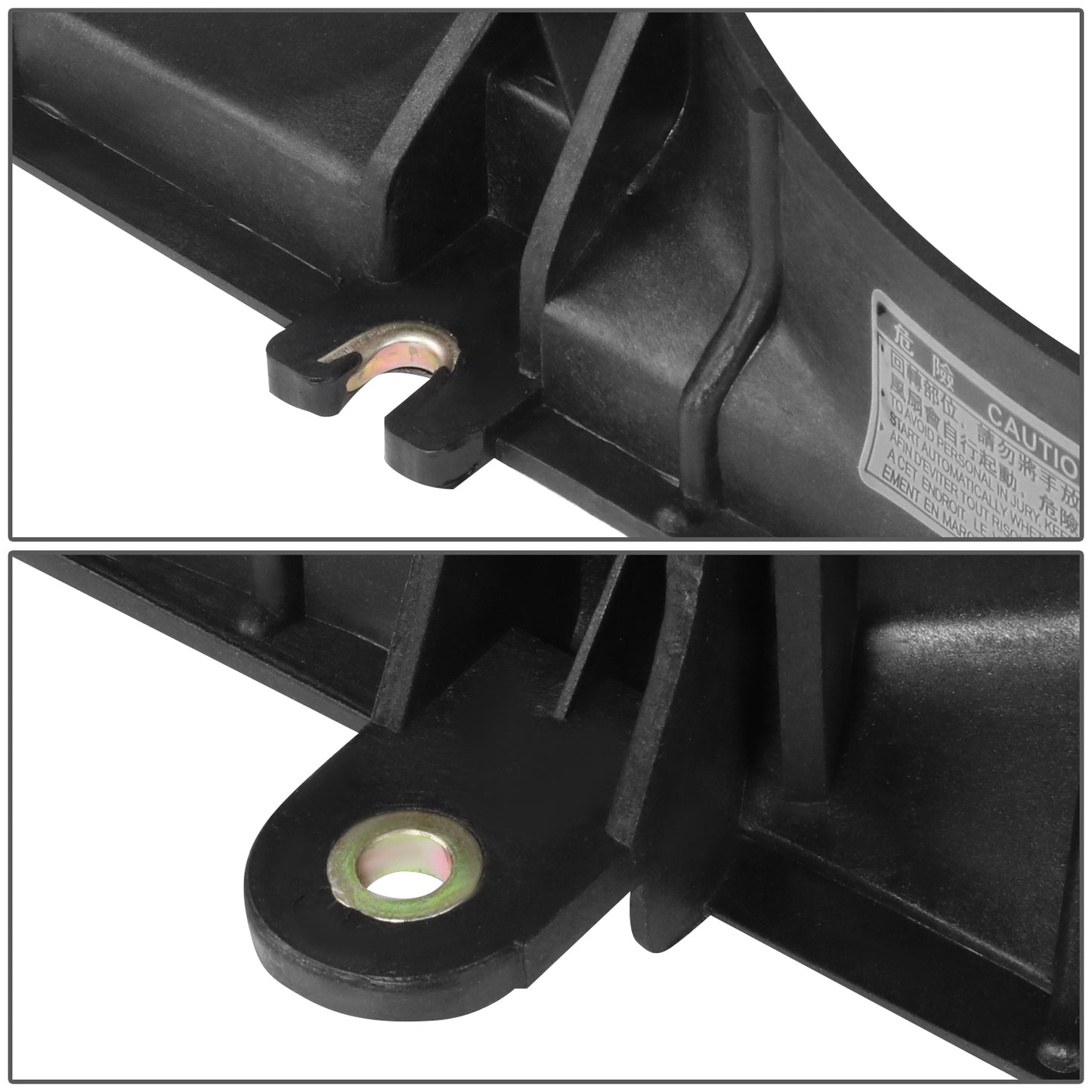 ABANICOS OE STYLE -MAZDA 626 1993-1997 - FITS 93-97 V6 MODELS & 93-95 2.0L WITH AUTOMATIC TRANSMISSION