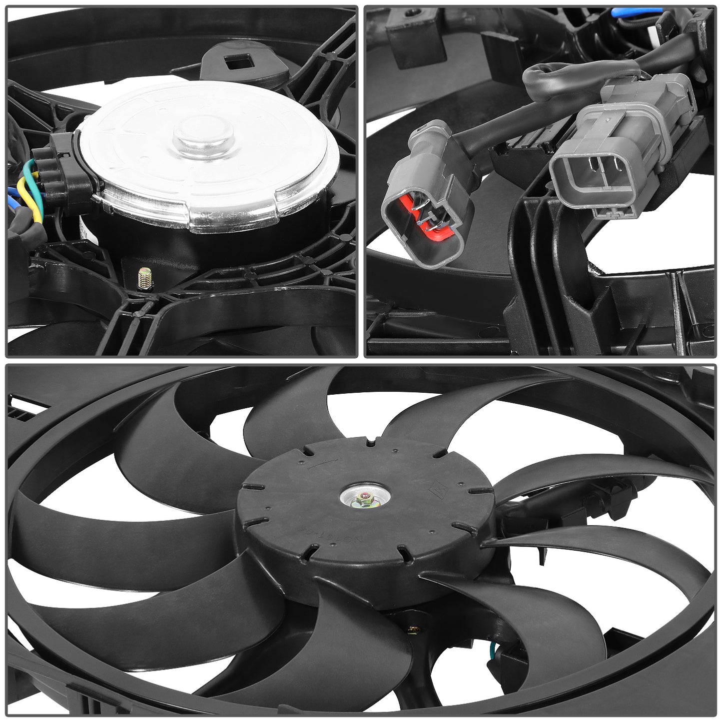 ABANICOS OE STYLE -DS CUB '09-'14 RAD.COOLING FAN ASS'Y (WO AC) (SINGLE FAN) WATC (MT)