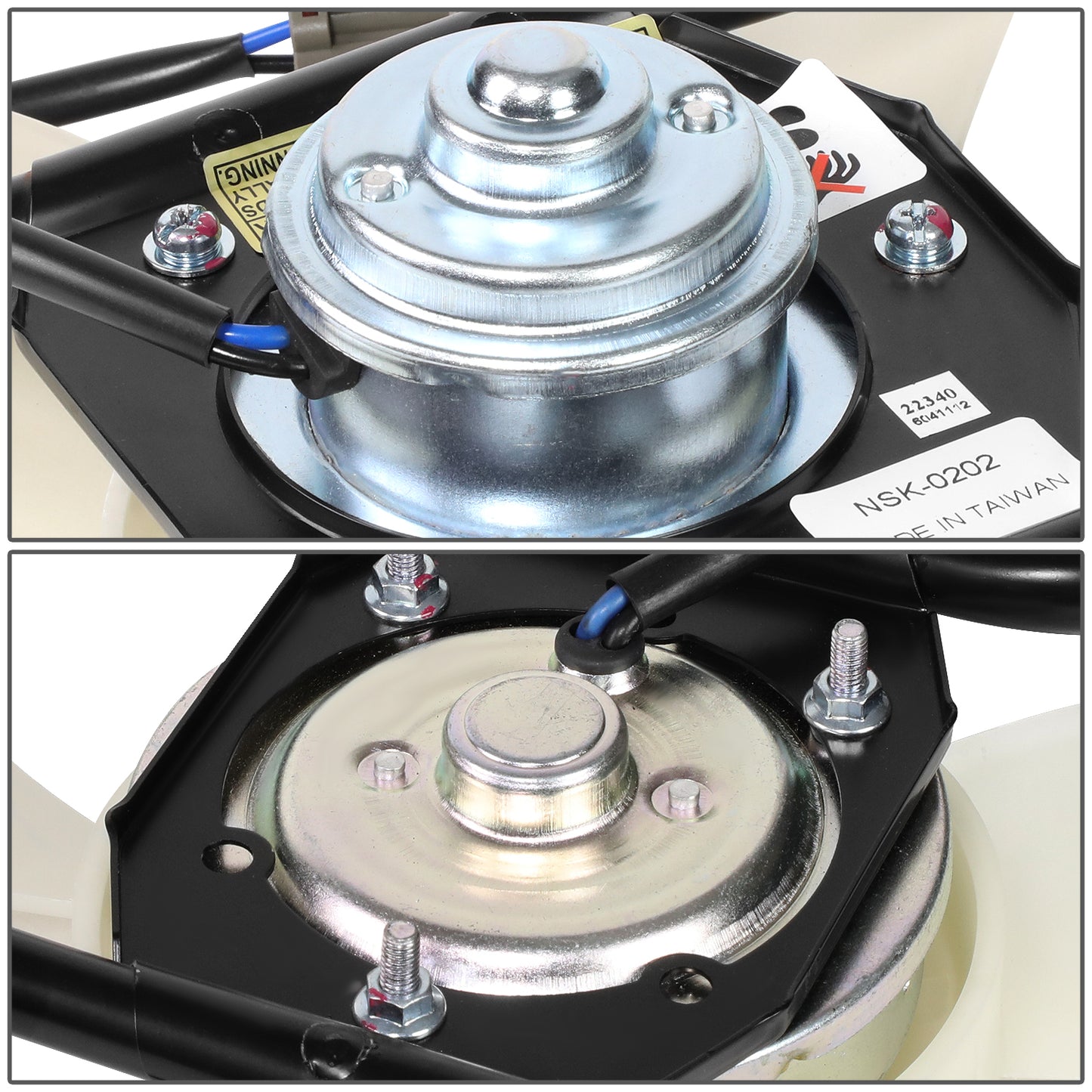 ABANICOS OE STYLE -NISSAN PULSAR NX 1987-1988 / NISSAN SENTRA 1987-1988 / NISSAN TSURU 1987-1988