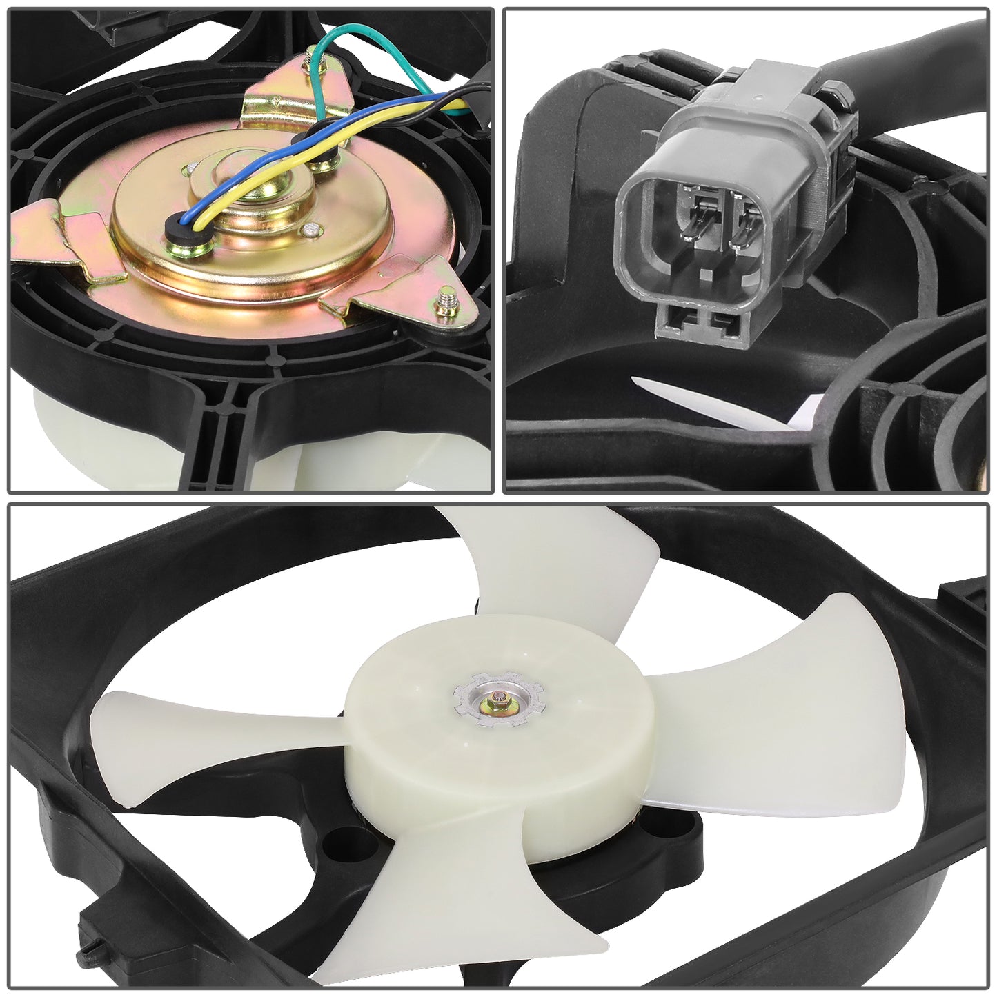 ABANICOS OE STYLE -DS SENTR '91-'94 RAD.COOLING FAN ASS'Y (1.62.0) (AT)