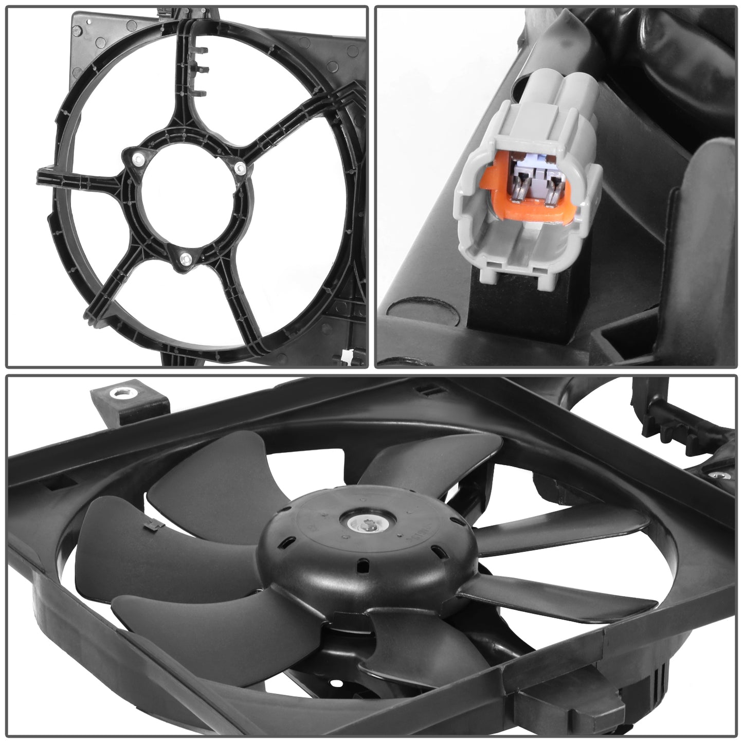 ABANICOS OE STYLE -DS SENTR '00-'03 RAD.COOLING FAN ASS'Y '00-'01 (1.82.0) (DUAL) WO AC