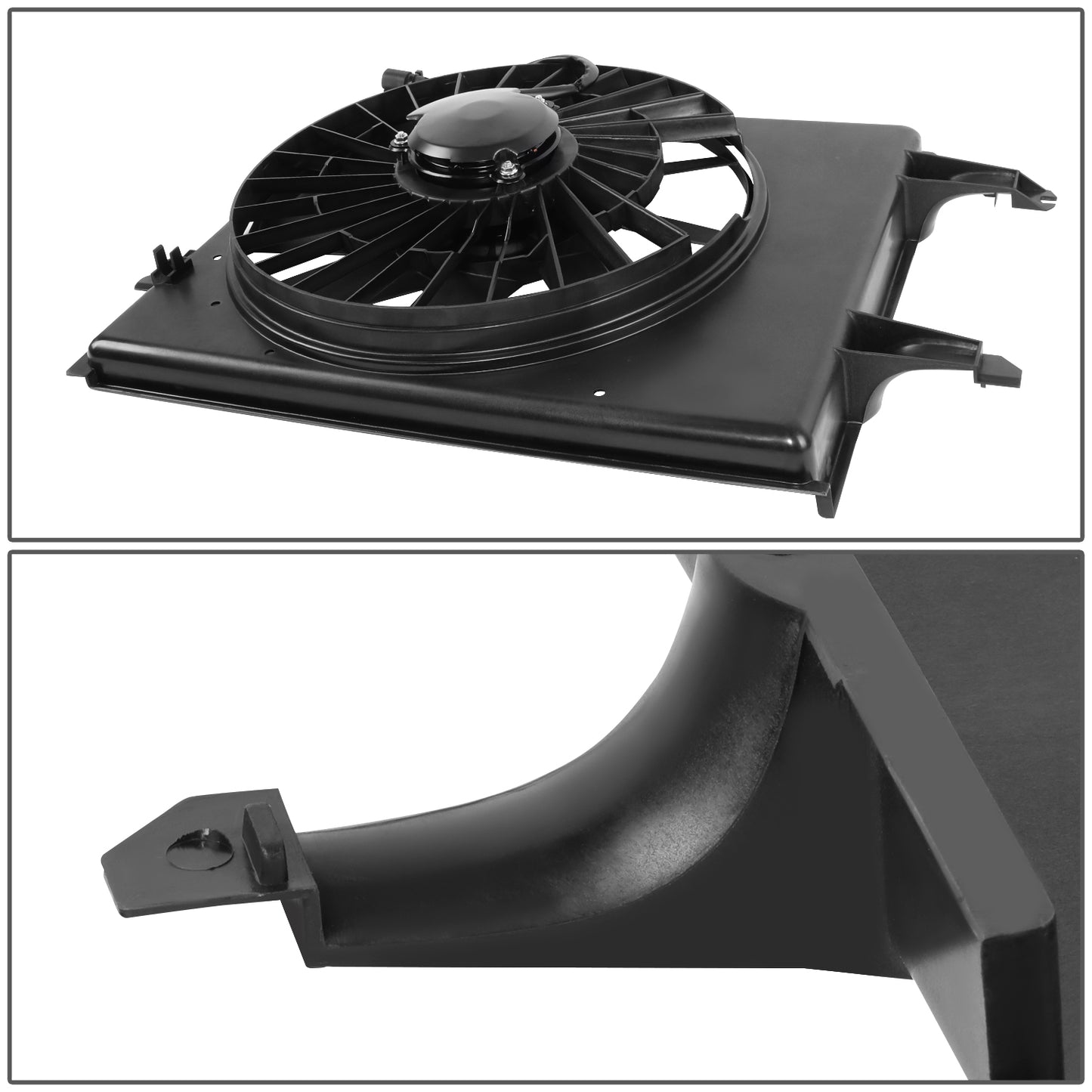 ABANICOS OE STYLE -DS QUST 93-9596-98 RAD.COOLING FAN ASS'Y '96-'98