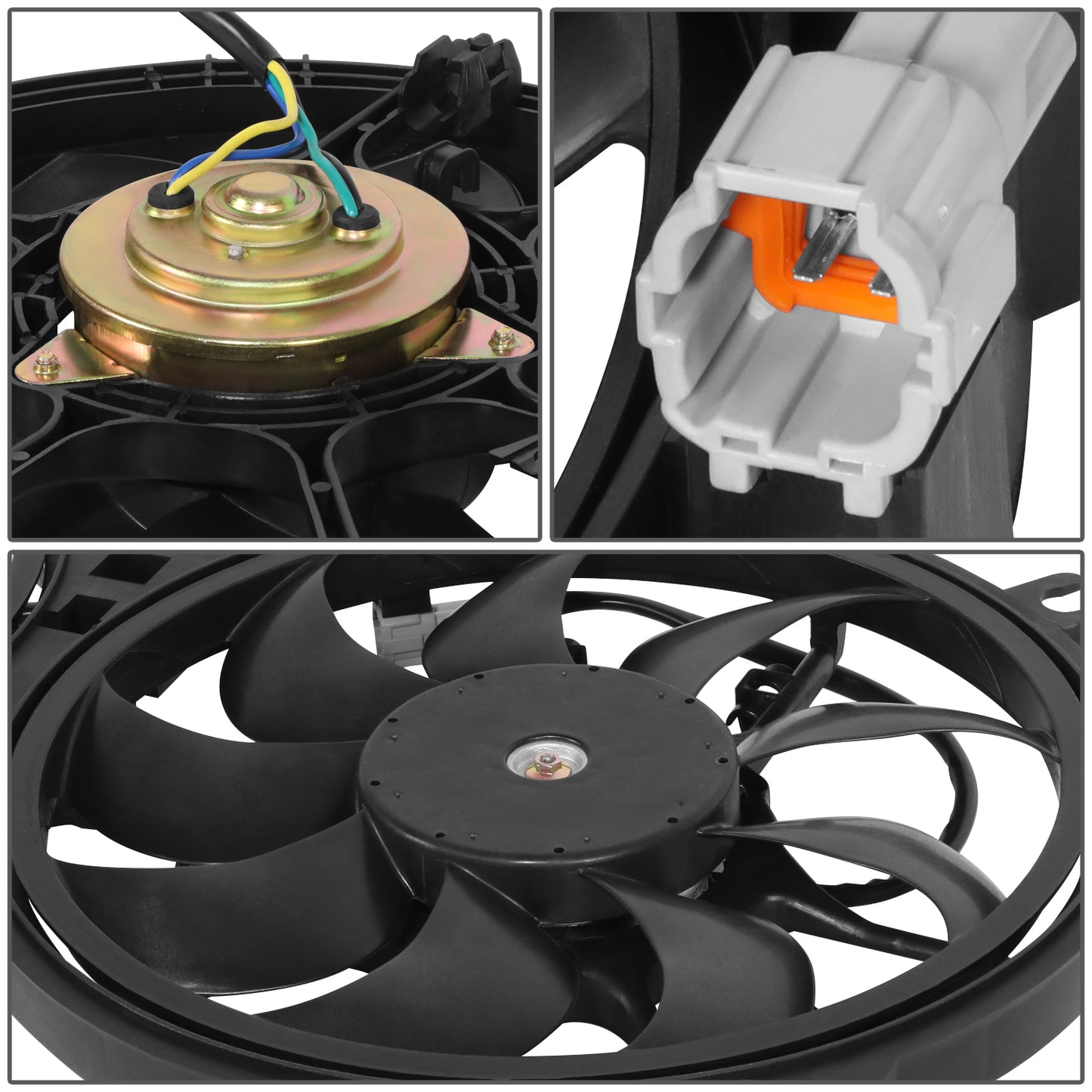 ABANICOS OE STYLE -DS MURNO '09-'14 RAD.COOLING FAN ASS'Y(3.5) (DUAL))(SAME=QUEST)