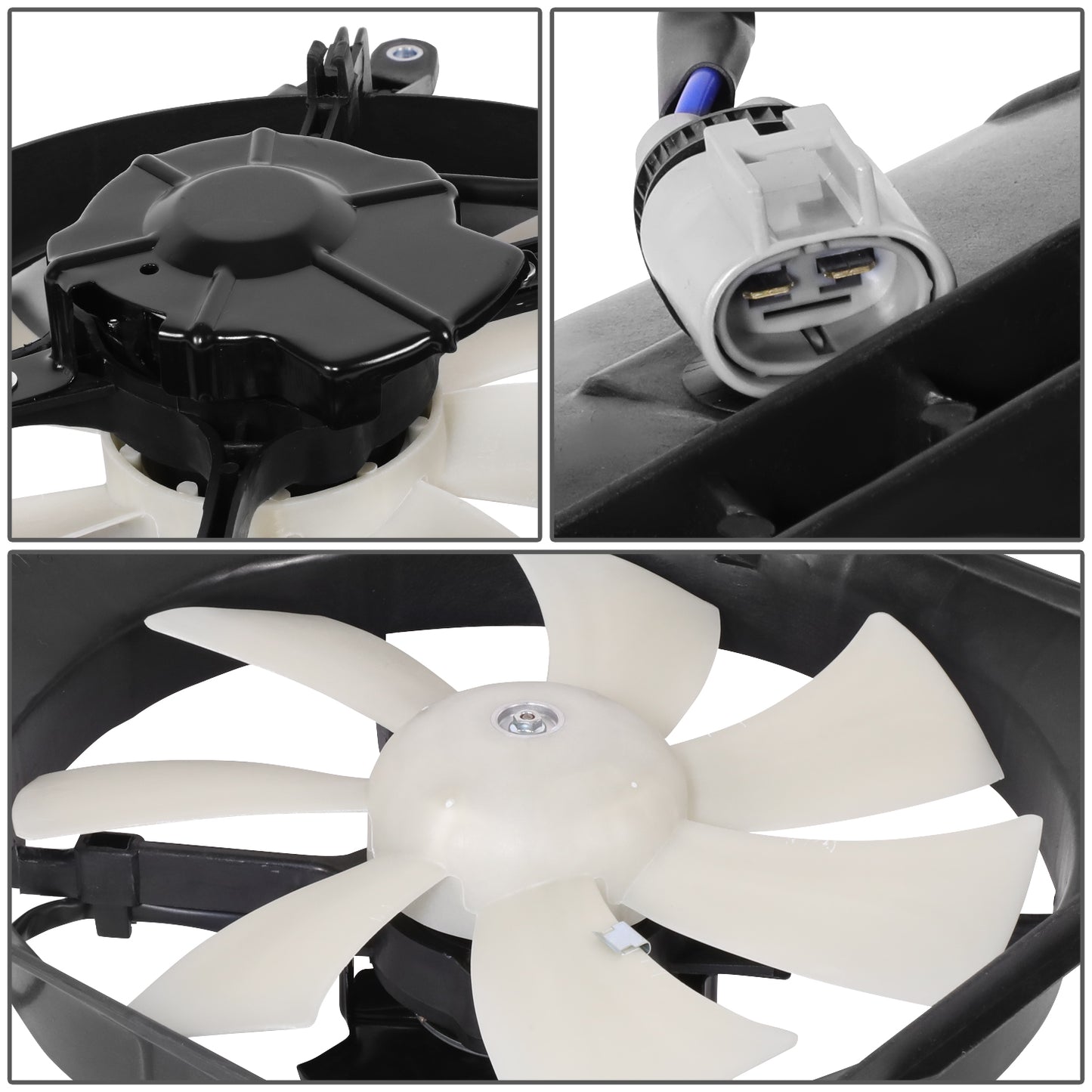 ABANICOS OE STYLE -TY CAMY '97-'01 CON.COOLING FAN ASS'Y '99-'01 (4 CYL)