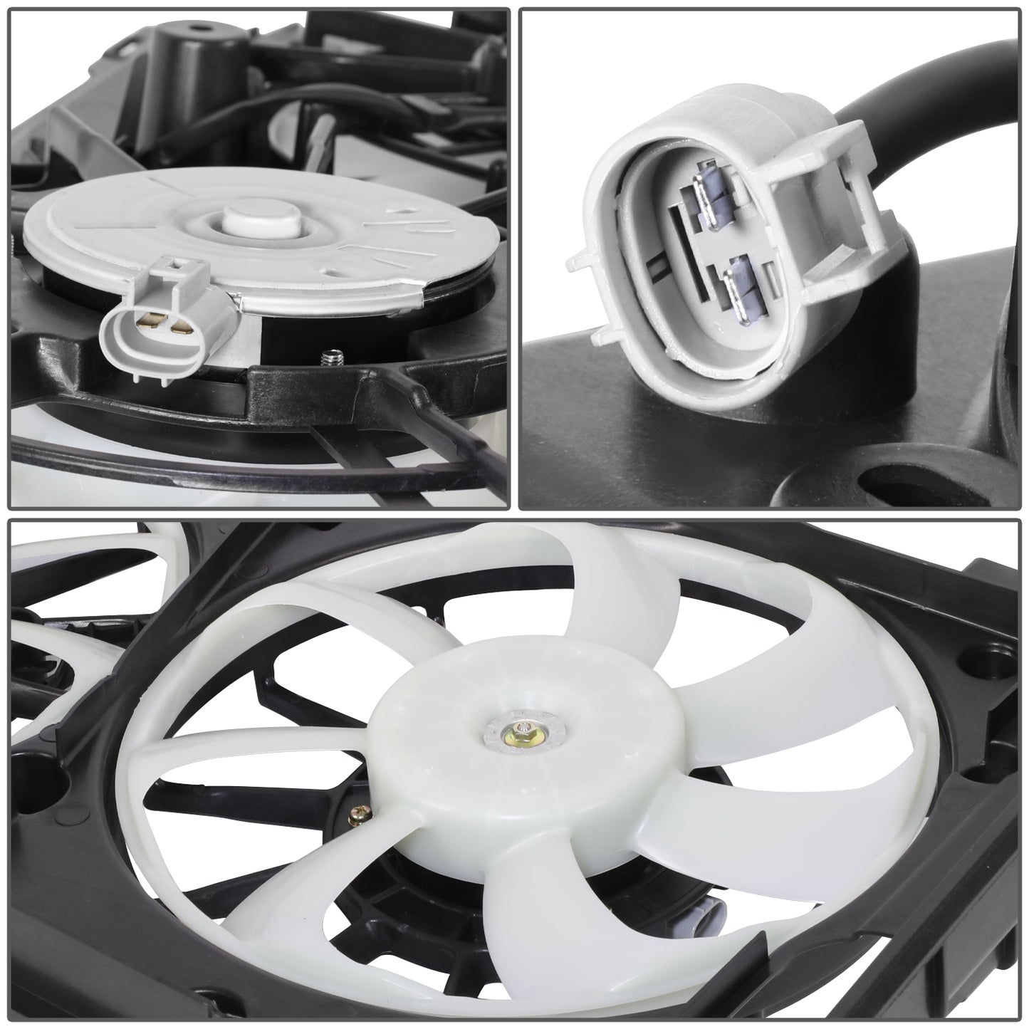 ABANICOS OE STYLE -TY PRIS '10-'15 RAD.COOLING FAN ASS'Y '10-'15 (DUAL)(=LX CT200H)