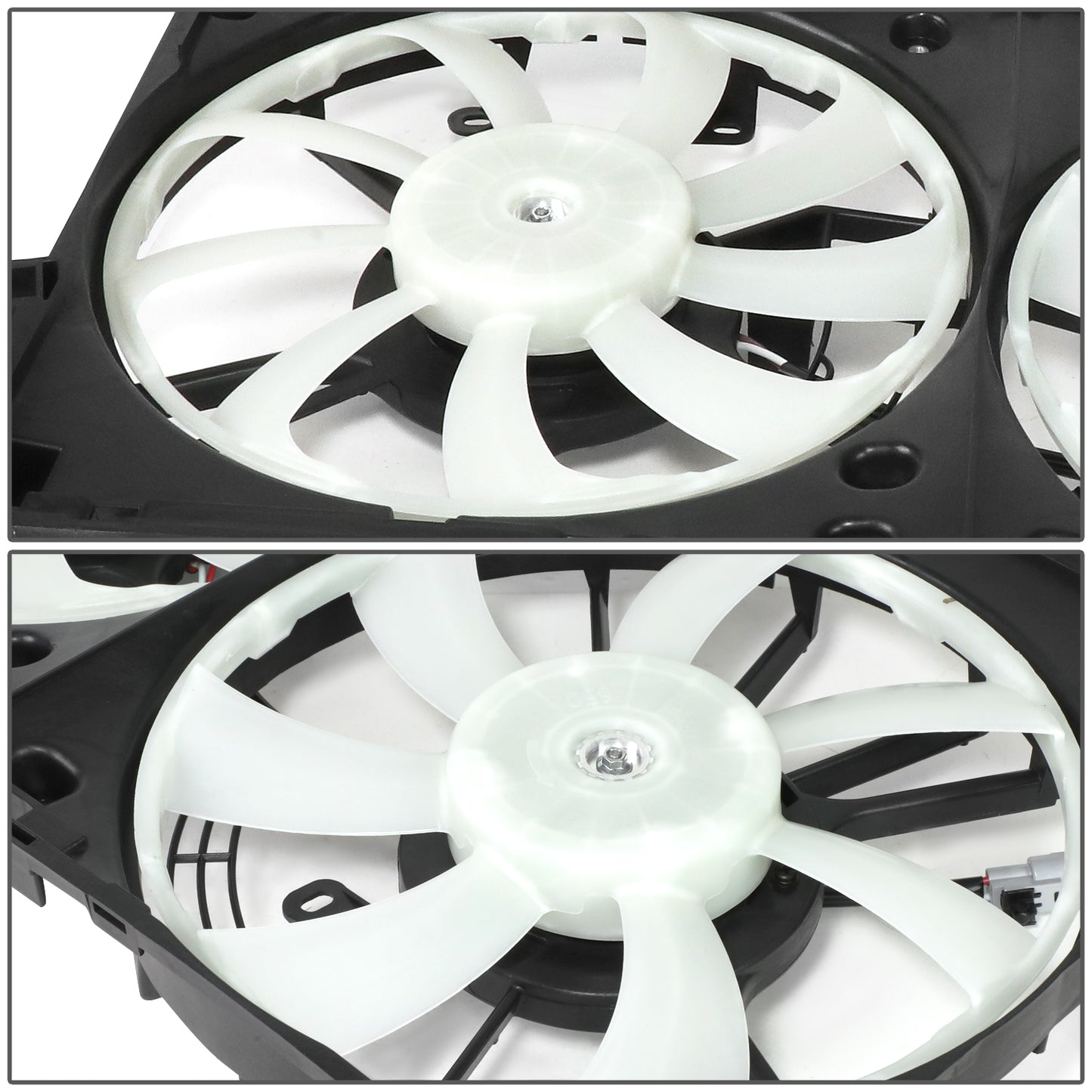 ABANICOS OE STYLE -TOYOTA PRIUS 2016-2022 / TOYOTA COROLLA 2020-2022 - FITS 1.8L HYBRID MODELS ONLY