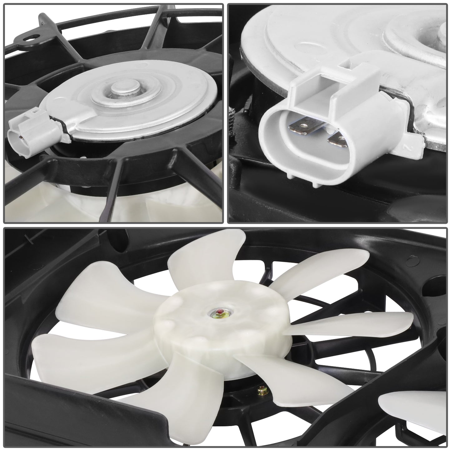 ABANICOS OE STYLE -TY RV4 '13-'15'16-'18 RAD.COOLING FAN ASS'Y 13-15 (DUAL)