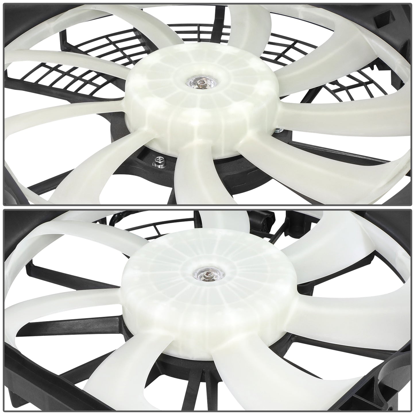 ABANICOS OE STYLE -LEXUS RX350 2016-2022 / LEXUS RX350L 2018 / CANADA BUILT VEHICLE - W/ TRANSMISSION OIL COOLER