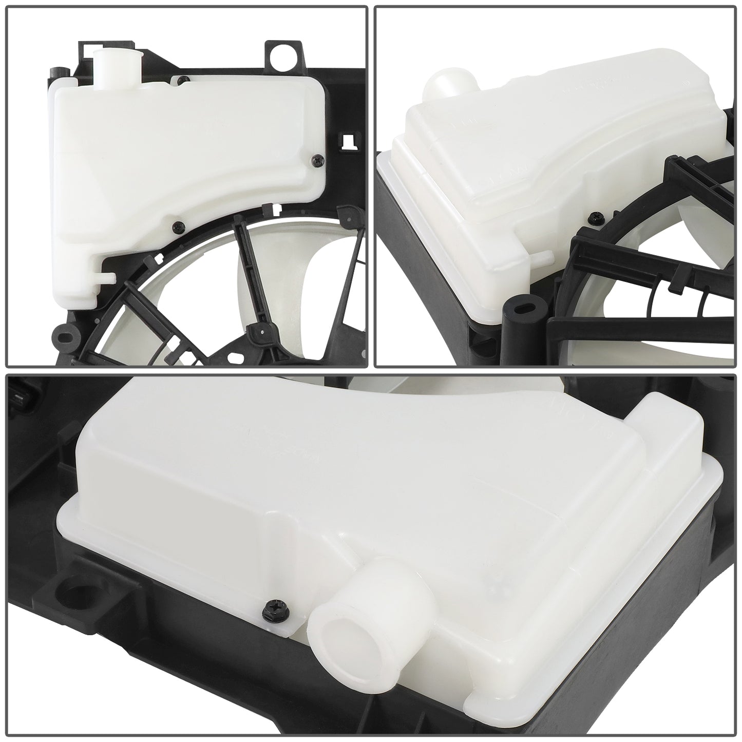 ABANICOS OE STYLE -LEXUS RX350 2016-2022 / LEXUS RX350L 2018 / CANADA BUILT VEHICLE - W/ TRANSMISSION OIL COOLER